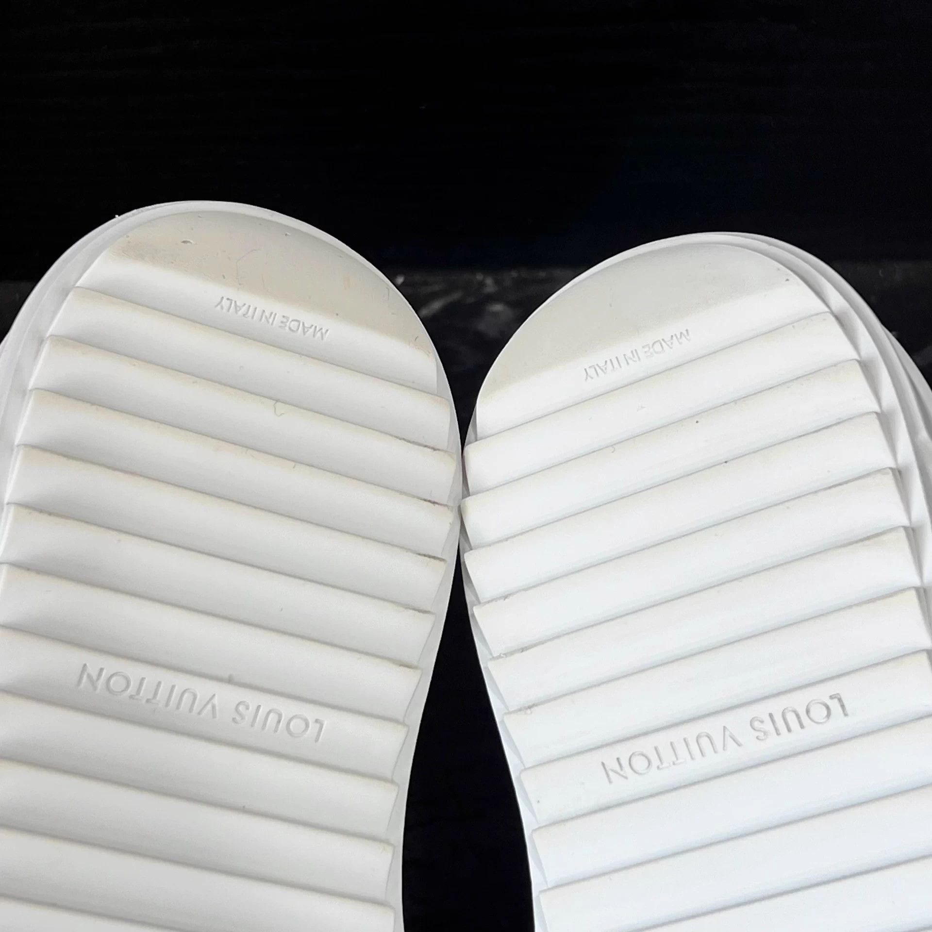 Louis Vuitton 1183/Lv 37EU pink white allover platform 95new Size US 6 / IT 36 - 6 Thumbnail