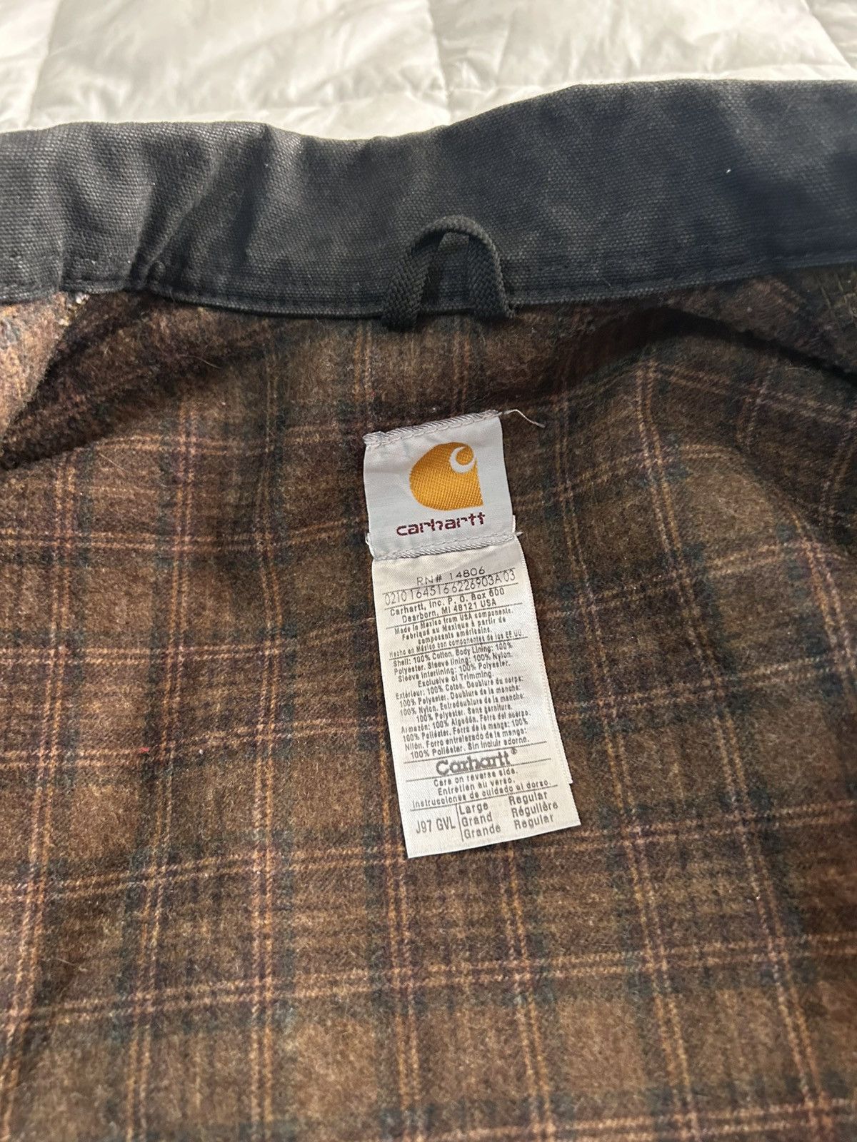 Carhartt SOLD Detroit Jacket J97 GVL Size US L / EU 52-54 / 3 - 6 Thumbnail