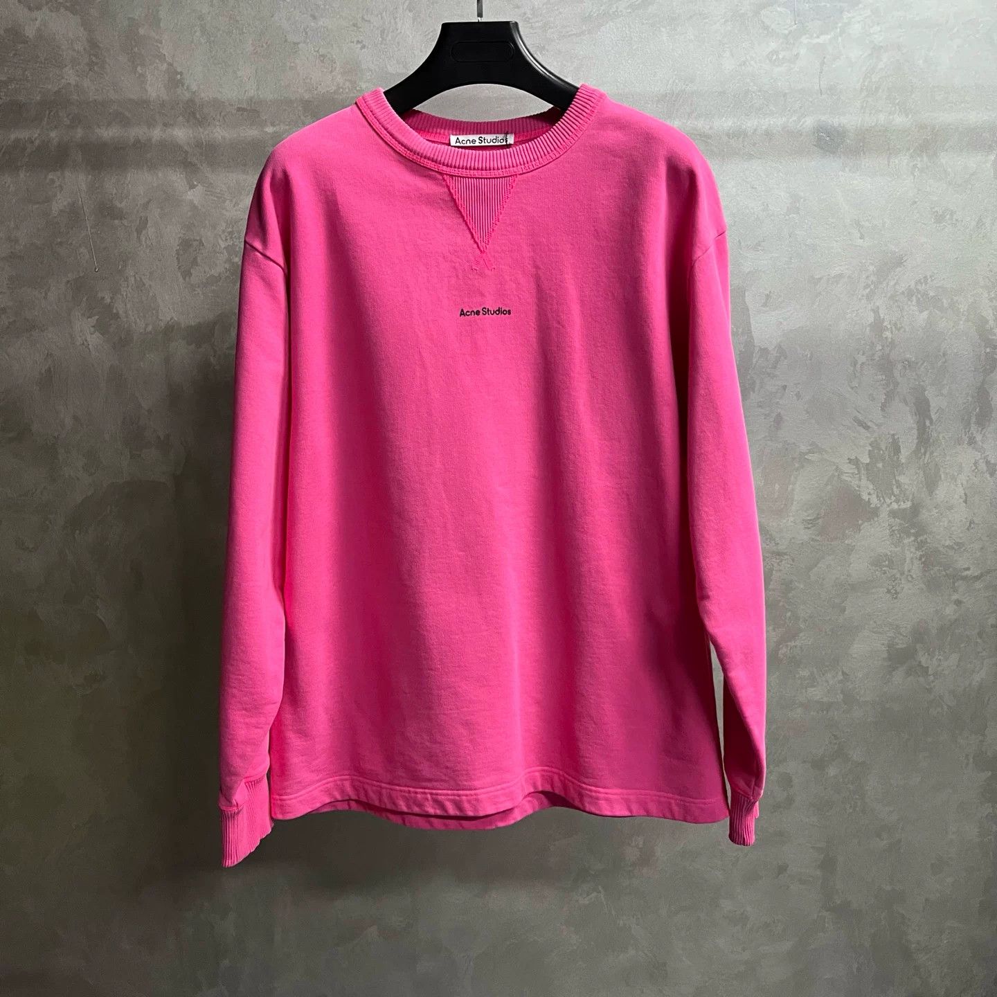 Acne Studios Acne Studios Retro Printed Pink Hoodie M Men Size US M / EU 48-50 / 2 - 1 Thumbnail