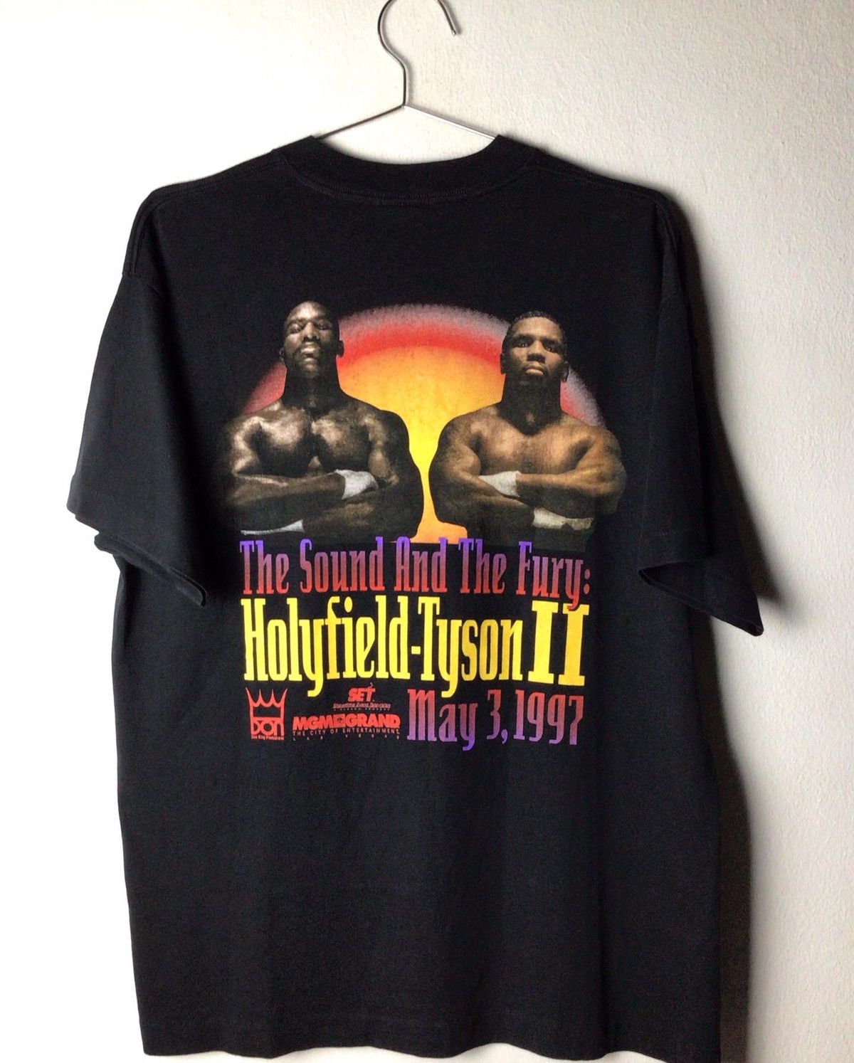 Rap Tees × Vintage Tyson VS Holyfield WBA 1997 Size US XL / EU 56 / 4 - 2 Thumbnail