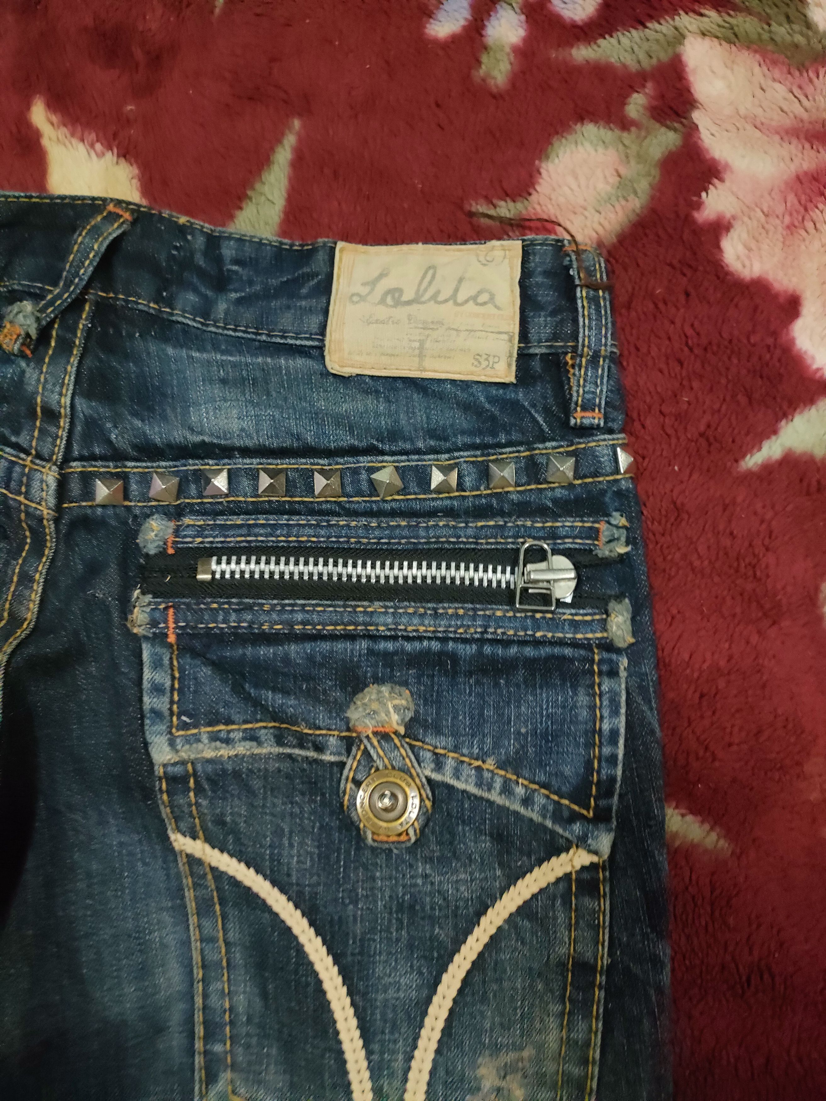 If Six Was Nine × Japanese Brand × Vintage Vintage Lolita Jeans X Yoshitomo Nara Size US 31 - 2 Thumbnail