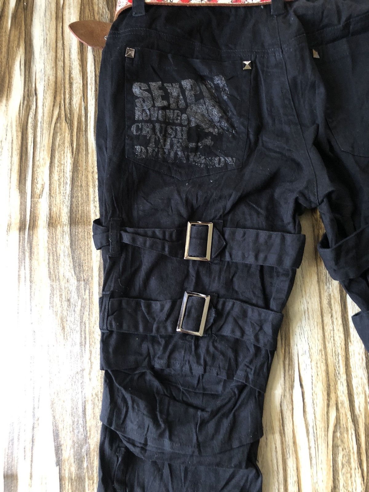 Japanese Brand Sexpot Revenge punk post apocalypse Seditionaries kmrii Size US 32 / EU 48 - 7 Thumbnail