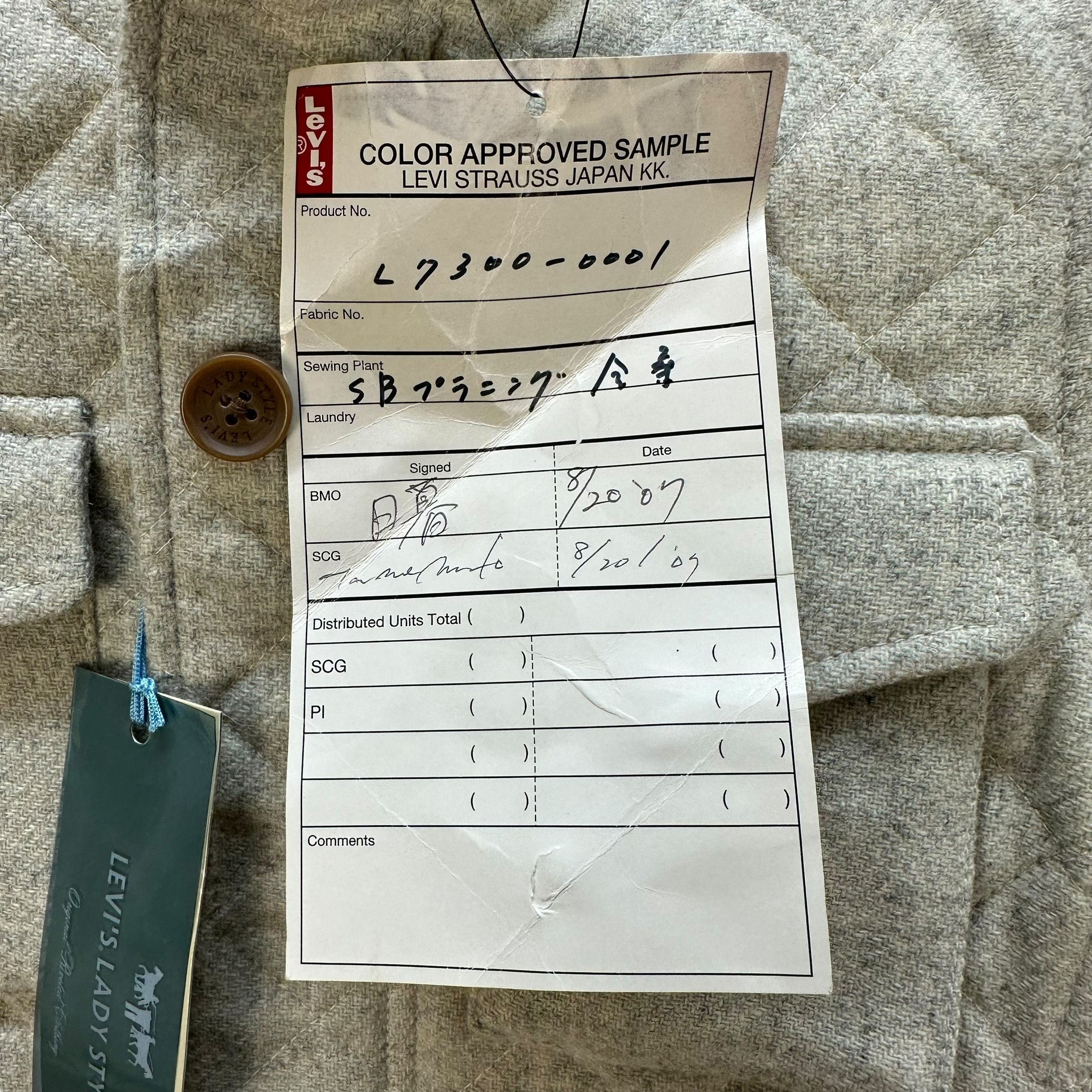 Levi's NWT LEVIS Japan Lady Style Four Pocket Jacket #A63-1530 Size S / US 4 / IT 40 - 4 Thumbnail