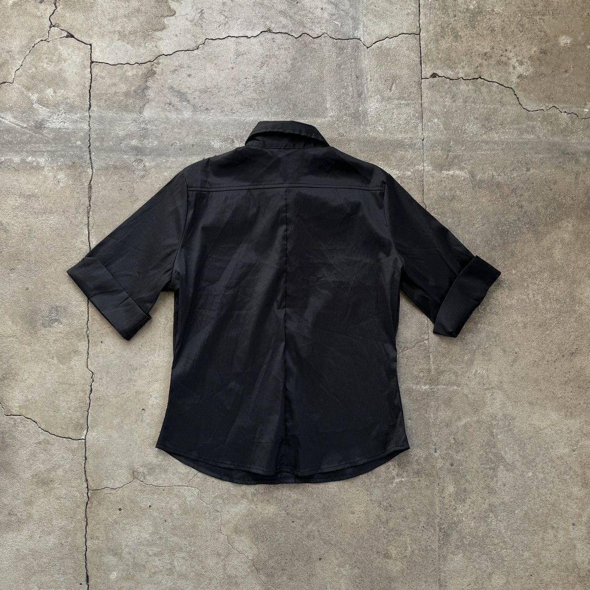 Vintage Vintage Y2K Fishbone Glam Cut Sleeve Shirts Size M / US 6-8 / IT 42-44 - 2 Thumbnail