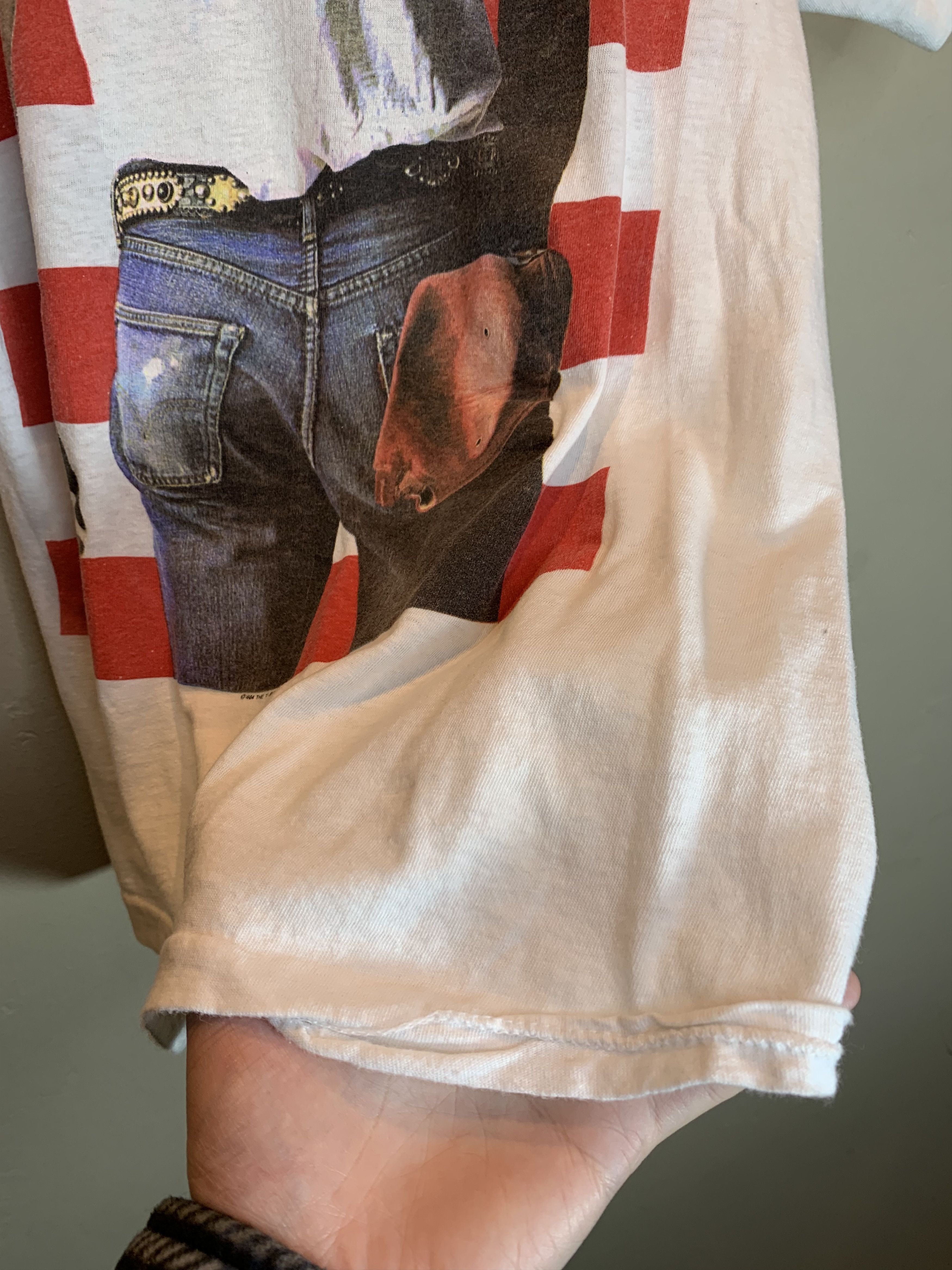Band Tees *RARE* Vintage 1984 Bruce Springsteen E St World Tour Shirt Size US S / EU 44-46 / 1 - 10 Thumbnail