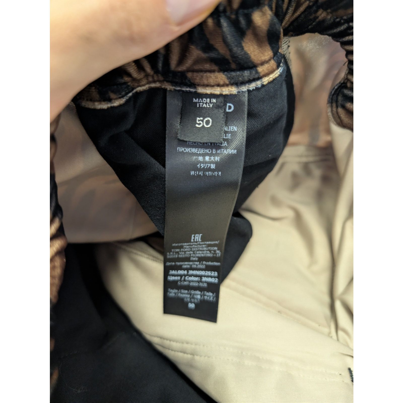 Tom Ford o1rshd1 Cut and Sewn Knit Trousers Pant in Brown / Black Size US 34 / EU 50 - 17 Thumbnail