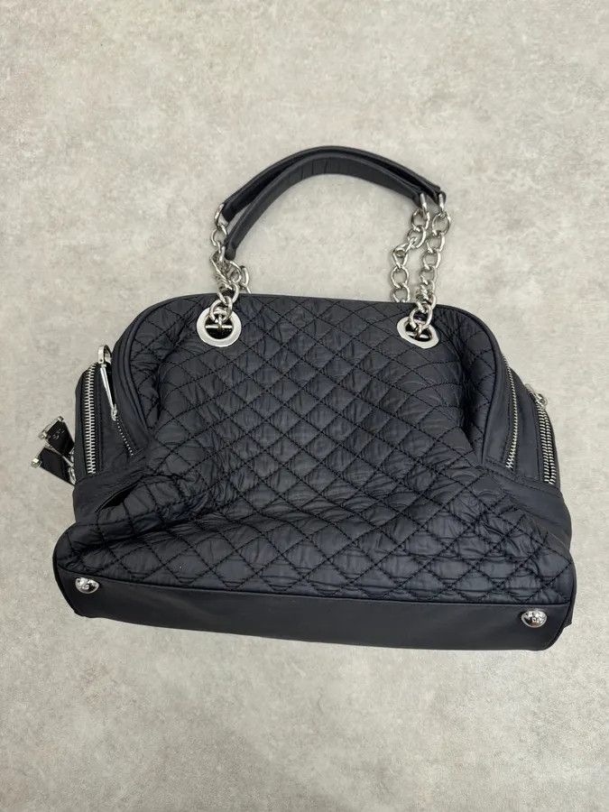 Dolce & Gabbana AW2010 Dolce & Gabbana Black Puffer Multi Zips Lily Bag Size ONE SIZE - 9 Thumbnail