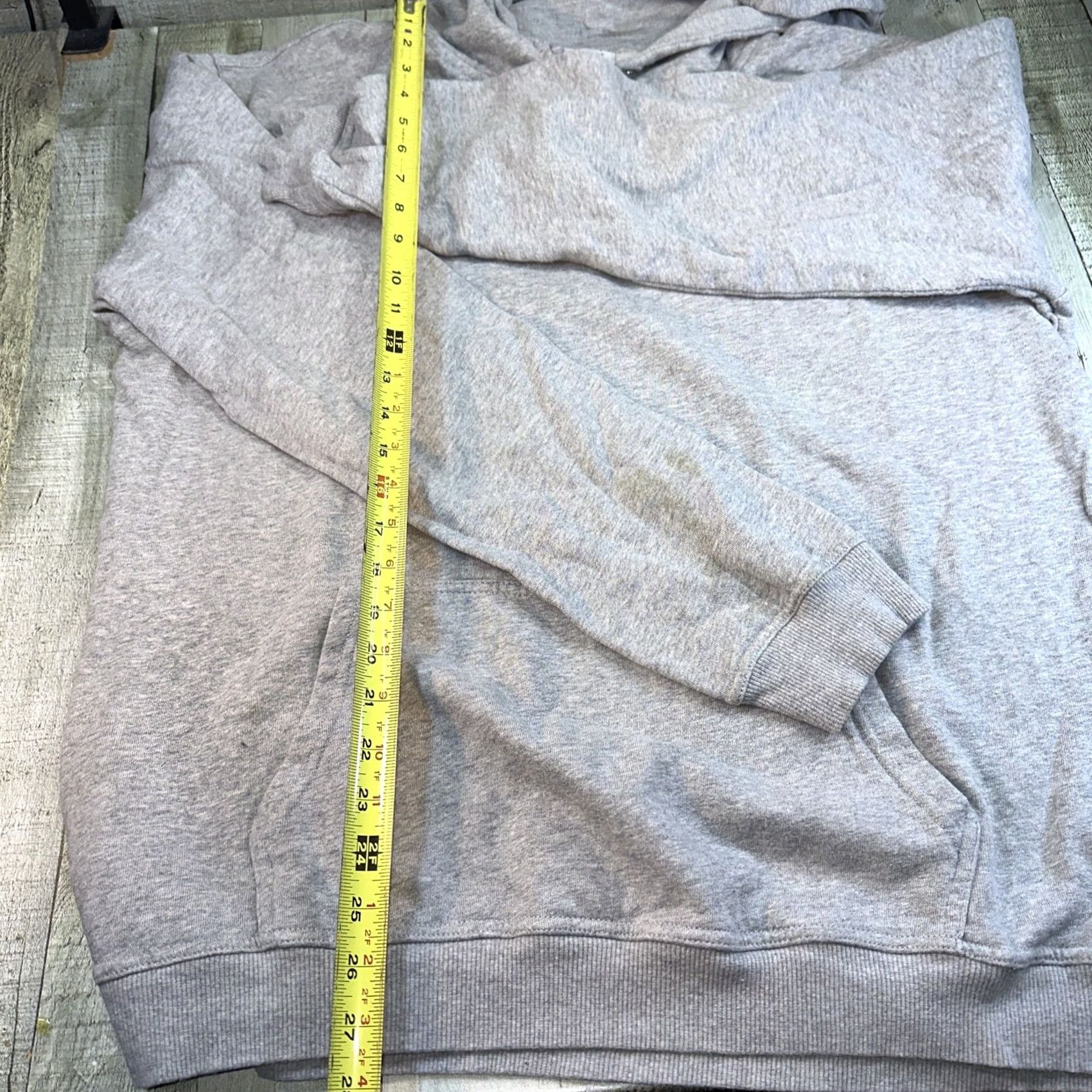 Vintage Boujee Bum Hoodie Mens XL Gray Pullover Regular Fit Xlarge Size US XL / EU 56 / 4 - 6 Thumbnail