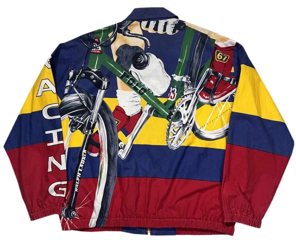 Polo Ralph Lauren Vintage Polo Ralph Lauren Racing Jacket (Size 95, M) Size US M / EU 48-50 / 2 - 1 Thumbnail