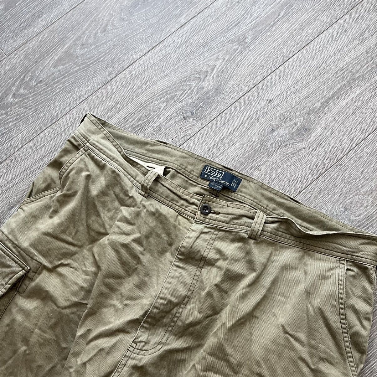 Polo Ralph Lauren Vintage Polo Ralph Lauren Cargo Shorts faded used Size US 40 / EU 56 - 4 Thumbnail
