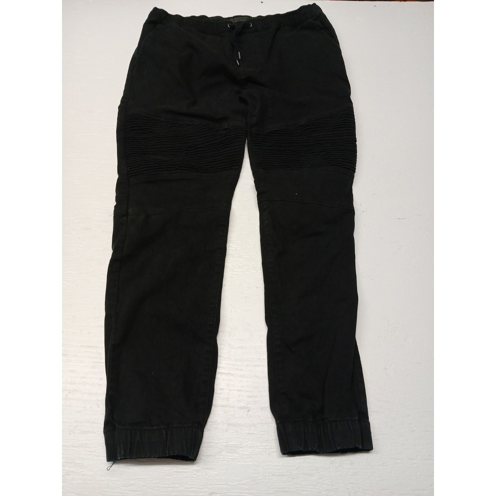 Other Steve's (Large) Black Skinny Ruffled Style Jeans Size 36" / US 14 / IT 50 - 1 Thumbnail