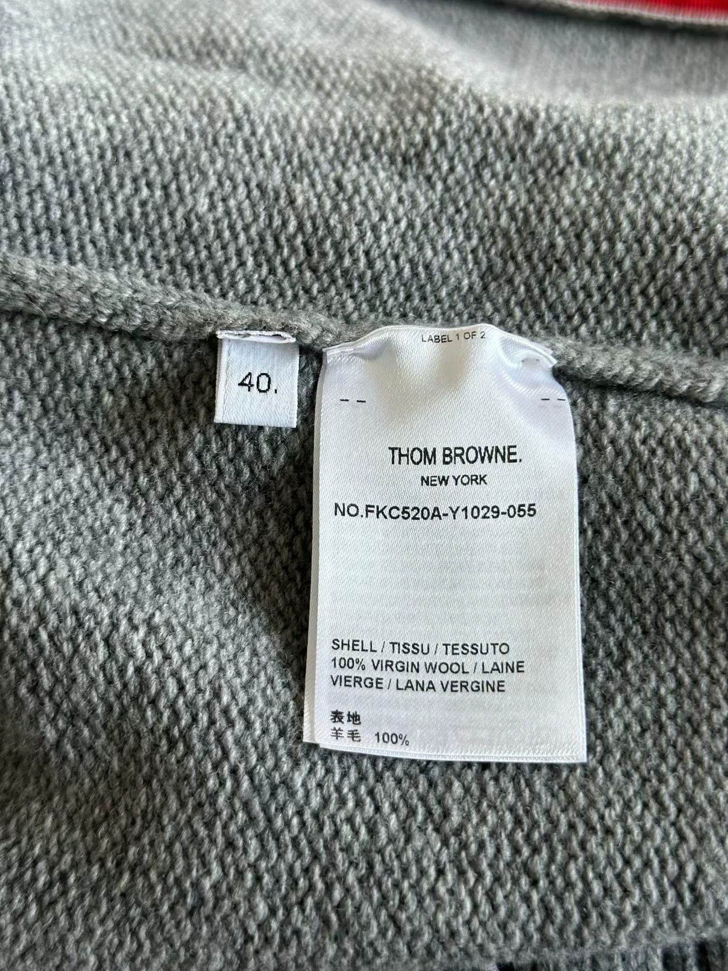 Thom Browne Thom Browne Sailboat Wool Cardigan Size 40 Size US XXS / EU 40 - 3 Thumbnail