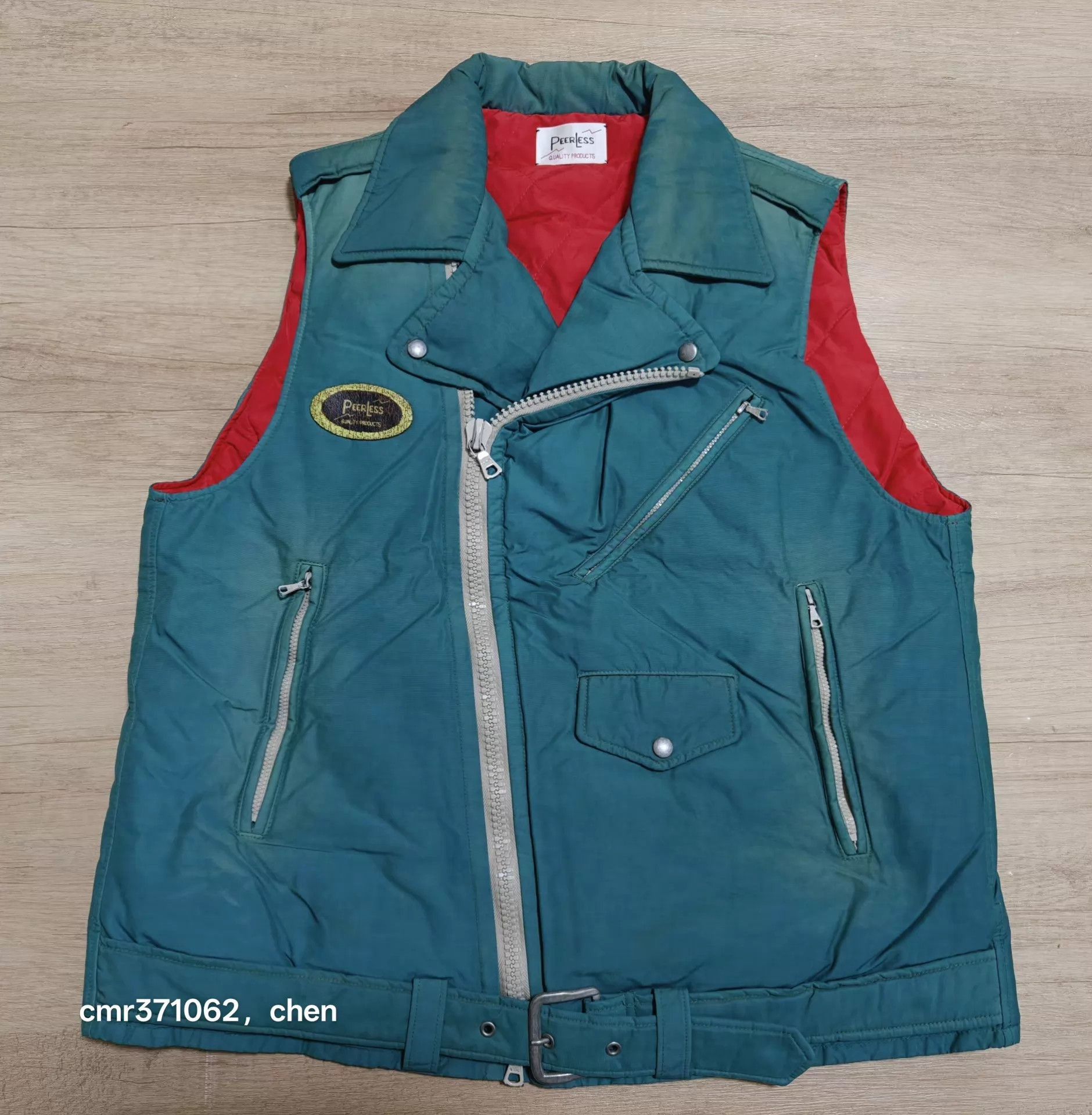 Visvim Green Quilted Moto Vest Size S Size US S / EU 44-46 / 1 - 1 Thumbnail