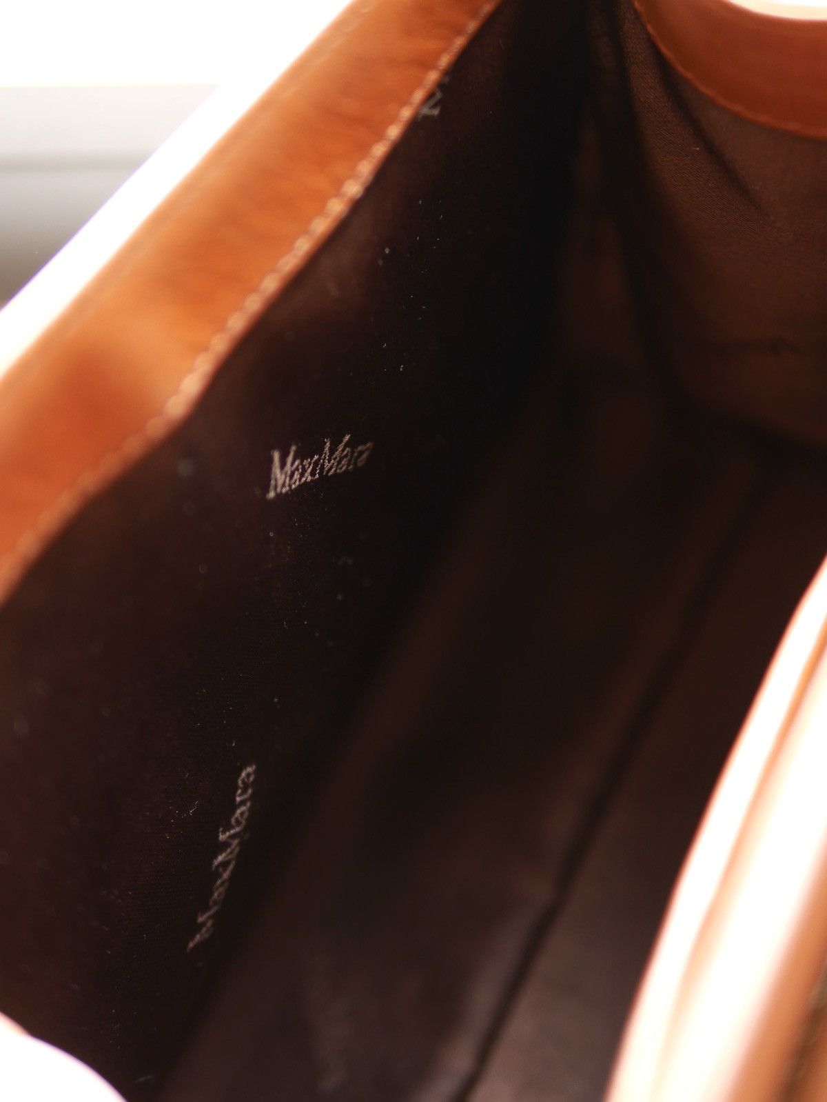 Max Mara Max Mara leather 2way shoulder handle bag Size ONE SIZE - 16 Thumbnail