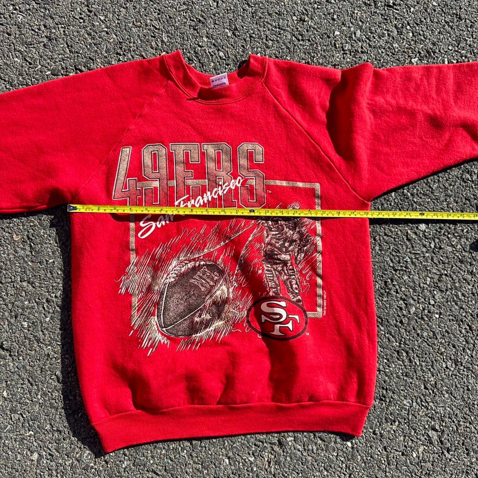 Fruit Of The Loom Vintage San Francisco 49ers Crewneck – Size Large Size US L / EU 52-54 / 3 - 6 Thumbnail