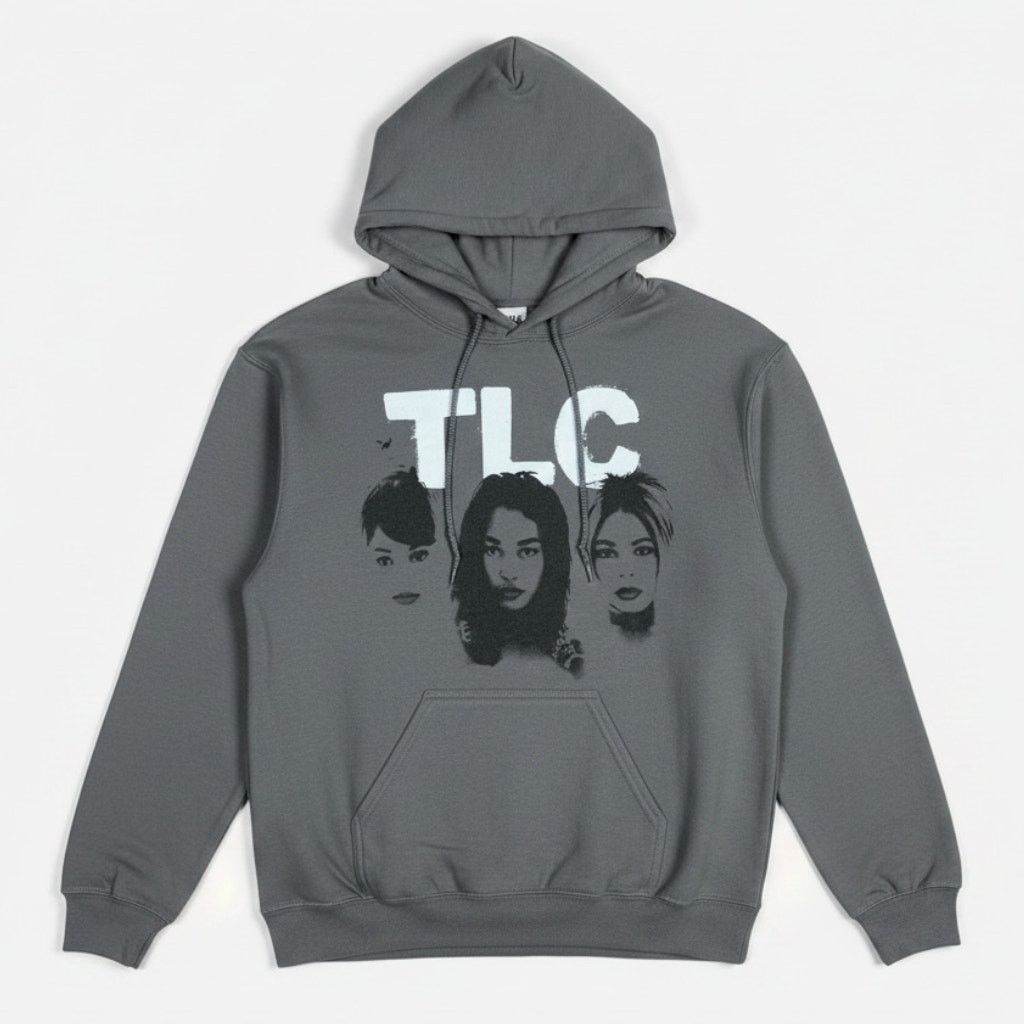Gildan TLC CrazySexyCool Size Small Unisex Gray Hoodie 90s R&B Size US S / EU 44-46 / 1 - 1 Thumbnail