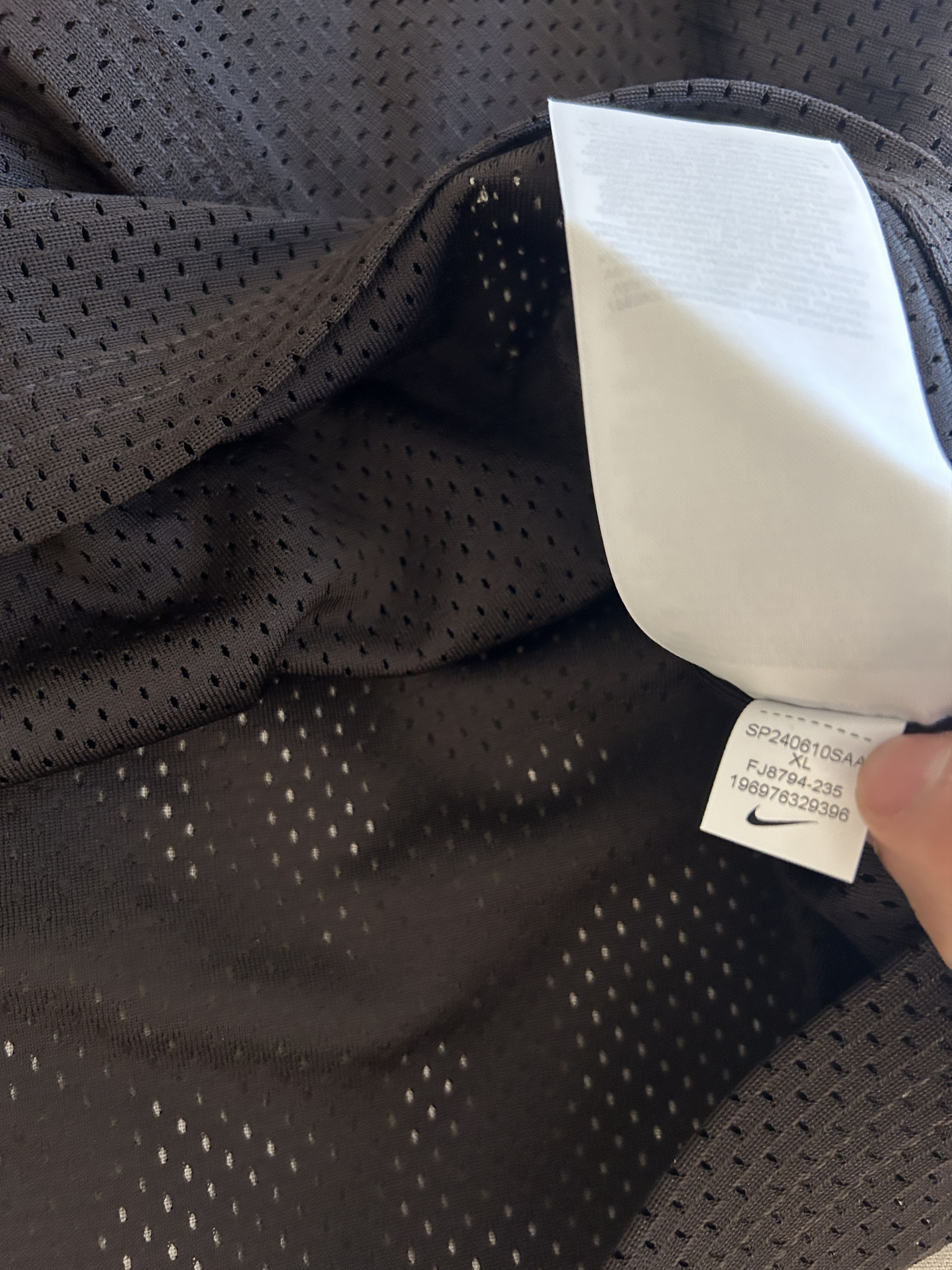 Bode × Nike Nike x Bode Mesh Jersey in Shadow Brown 'Manhattan' Size US XL / EU 56 / 4 - 8 Thumbnail