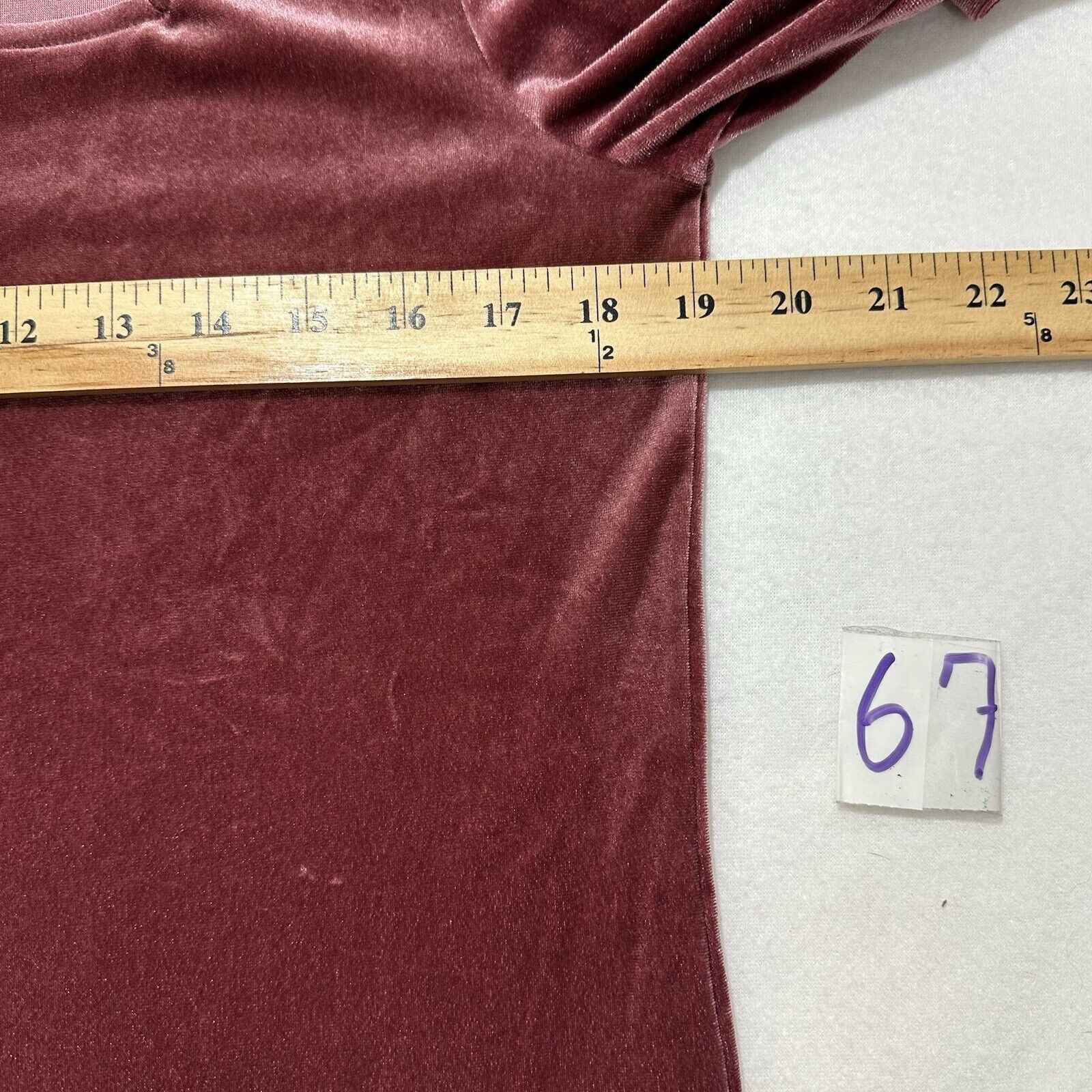 Old Navy Old Navy XXL Pink Velour Square Neck Long Sleeve Bodysuit Size XXL / US 16-18 / IT 52-54 - 9 Thumbnail