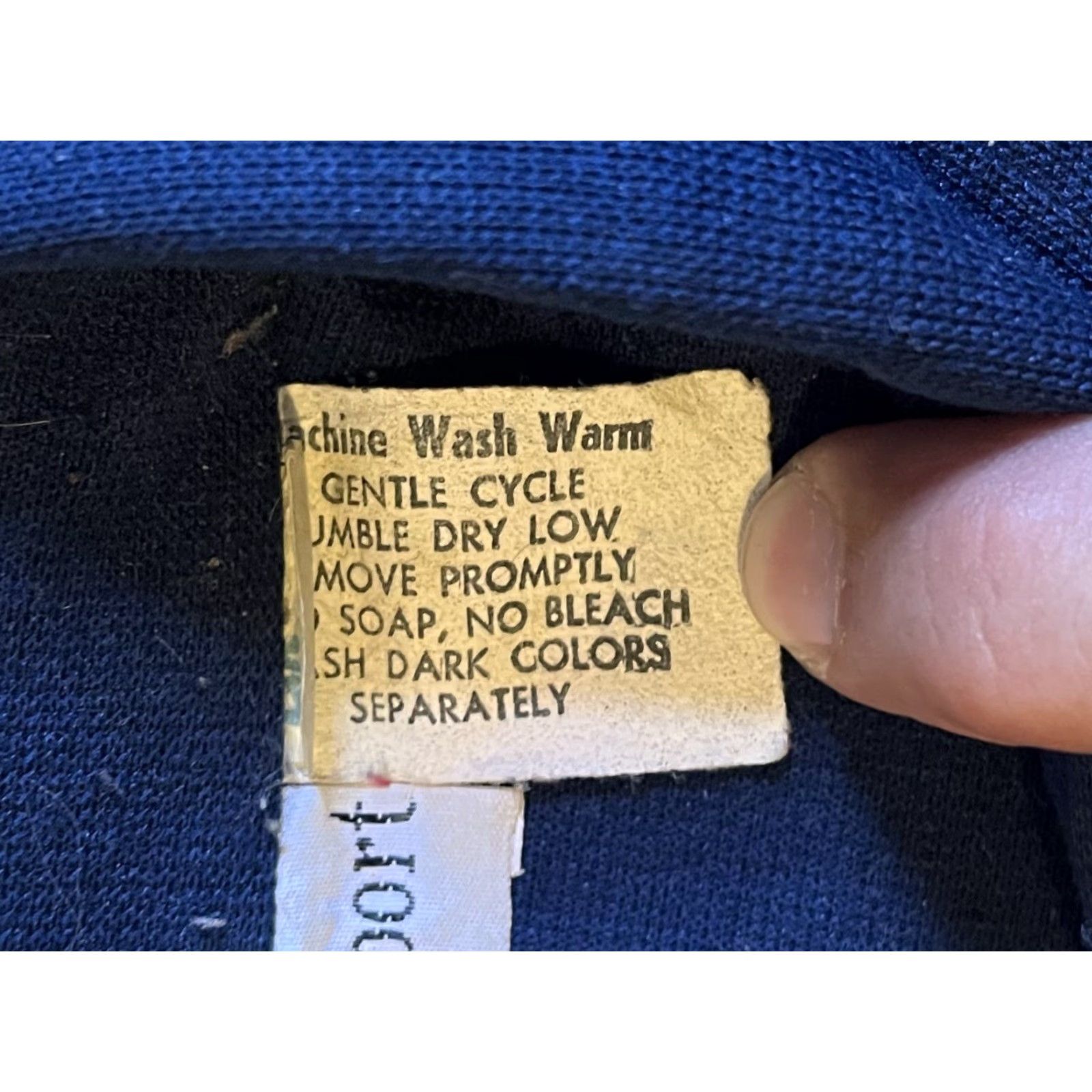 Vintage VINTAGE Schrader Sport New York Shirt Dress Women’s 14 Blue 70s Bohemian Retro Classic Knit Size XL / US 12-14 / IT 48-50 - 5 Thumbnail
