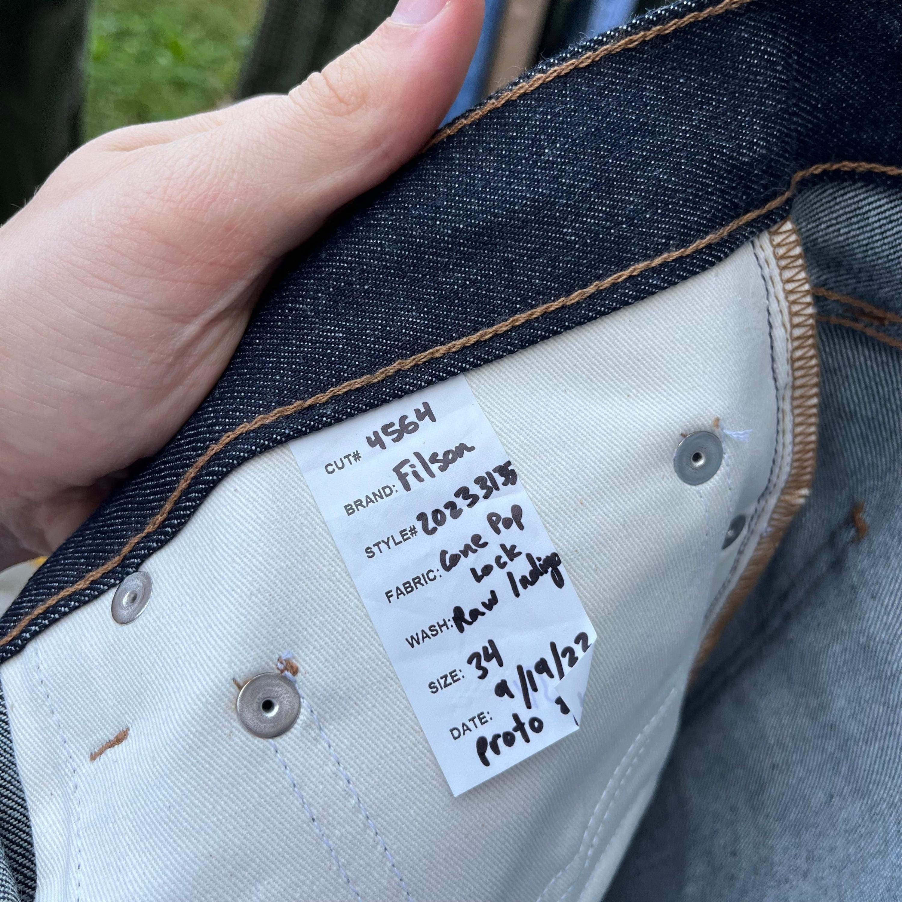 Filson × Vintage NOS CC.Filson Co. Denim Jeans Size US 36 / EU 52 - 6 Thumbnail