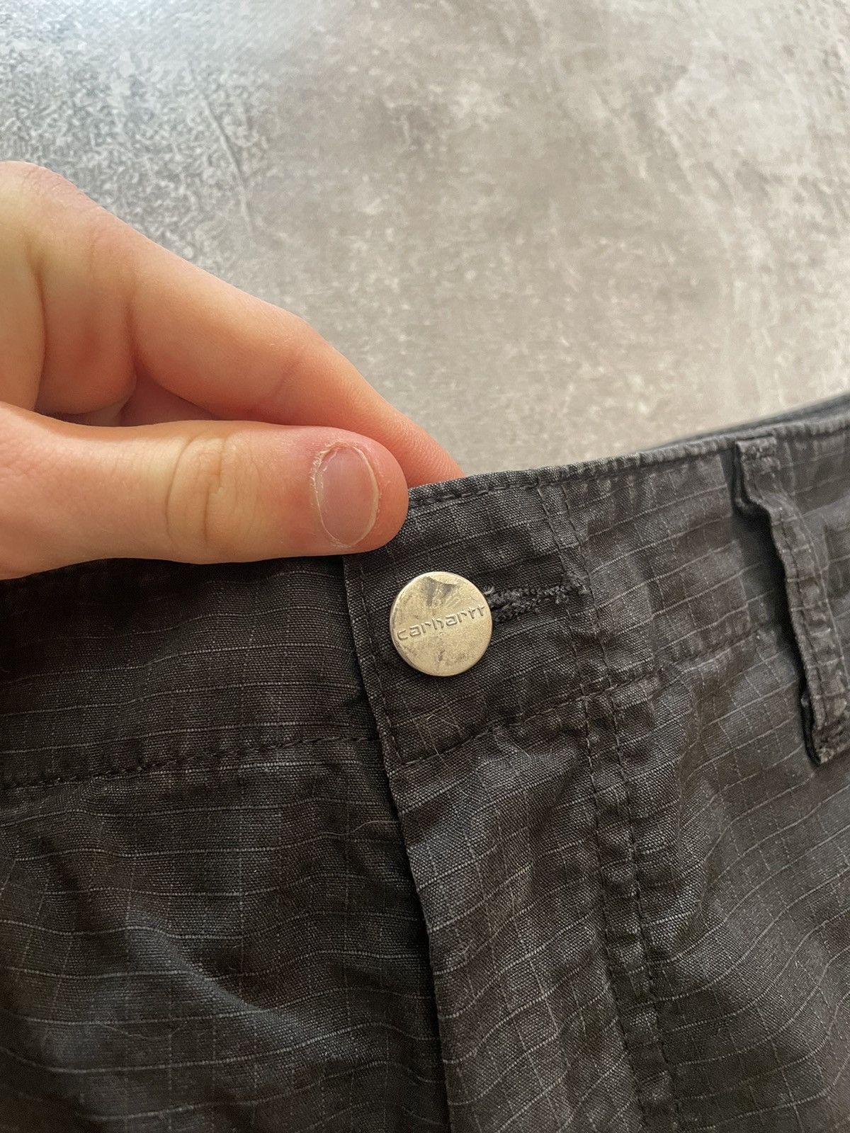 Carhartt Vintage Carhartt Black Cargo Black Pants 31/34 Size US 34 / EU 50 - 20 Thumbnail