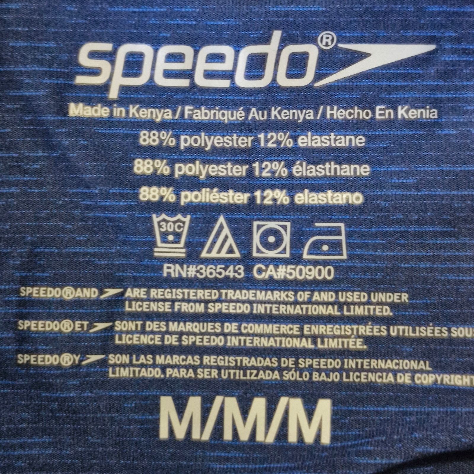 Speedo Speedo Men UPF Short Sleeve Swim Tee M Performance Rashguard Size US M / EU 48-50 / 2 - 3 Thumbnail