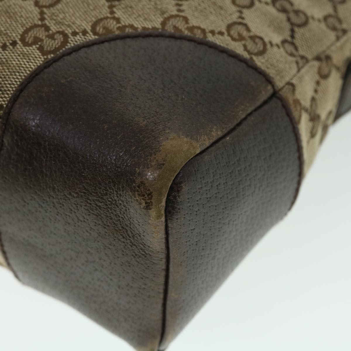 Gucci GUCCI GG Canvas Shoulder Bag Beige Brown Size ONE SIZE - 9 Thumbnail