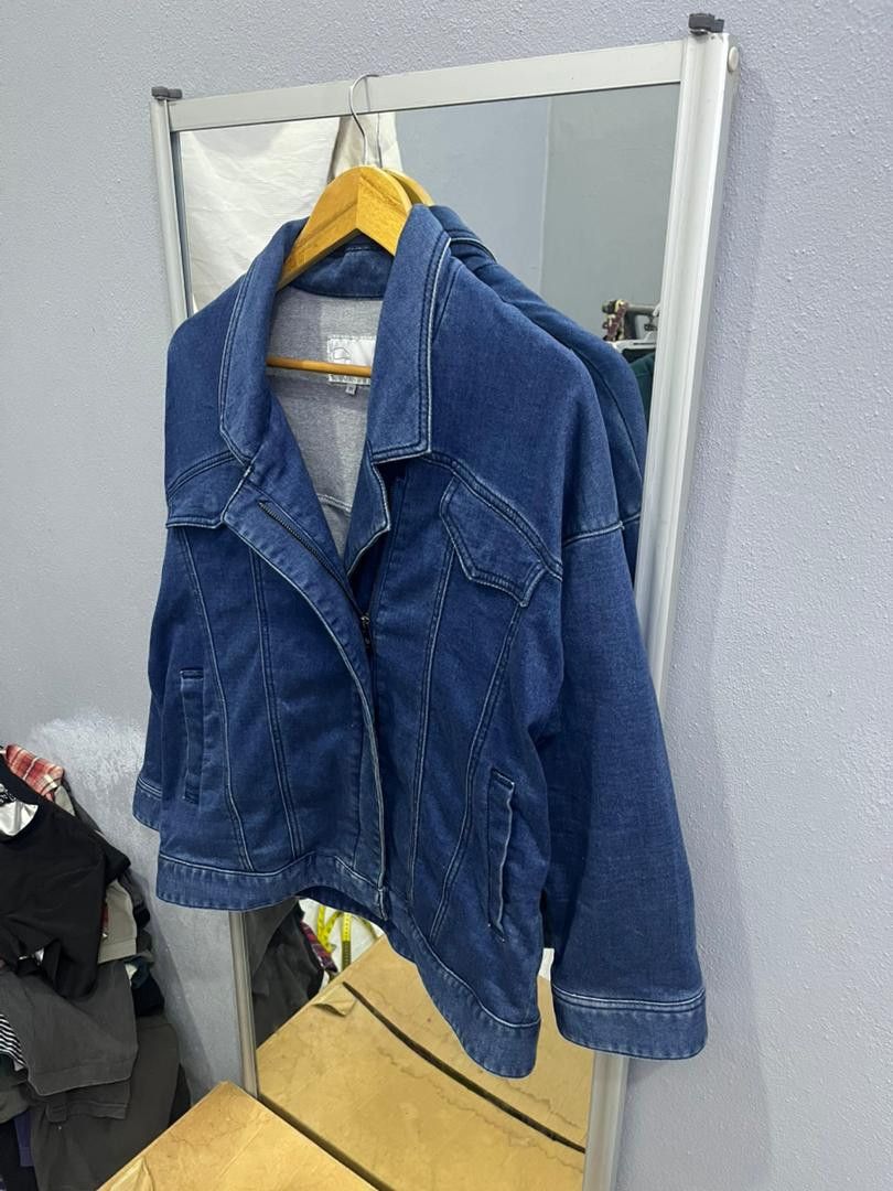 Japanese Brand BANILA B Korean Archive Denim Jacket Cropped Fit Size M / US 6-8 / IT 42-44 - 2 Thumbnail