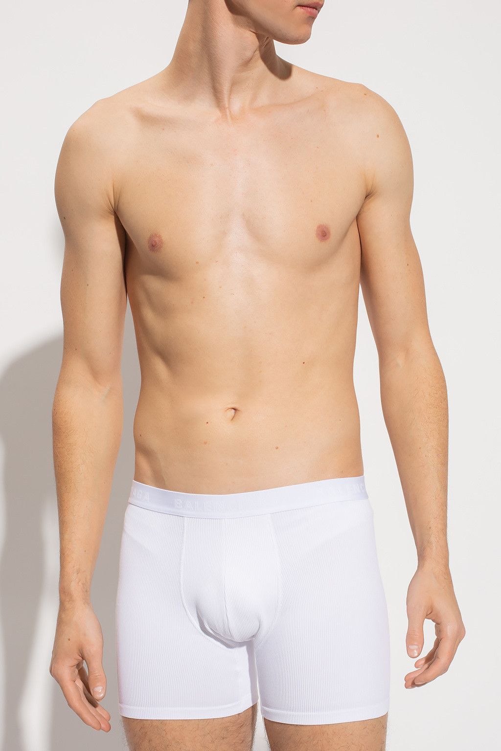 Balenciaga o1in1g0924 Size: S / Tight Boxer in White Size ONE SIZE - 3 Thumbnail