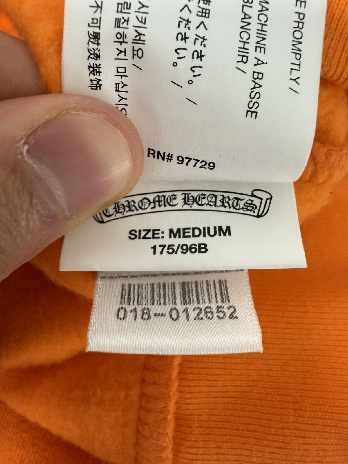 Chrome Hearts Chrome Hearts Off White Virgil Abloh F&F Patches Hoodie Size US M / EU 48-50 / 2 - 20 Thumbnail