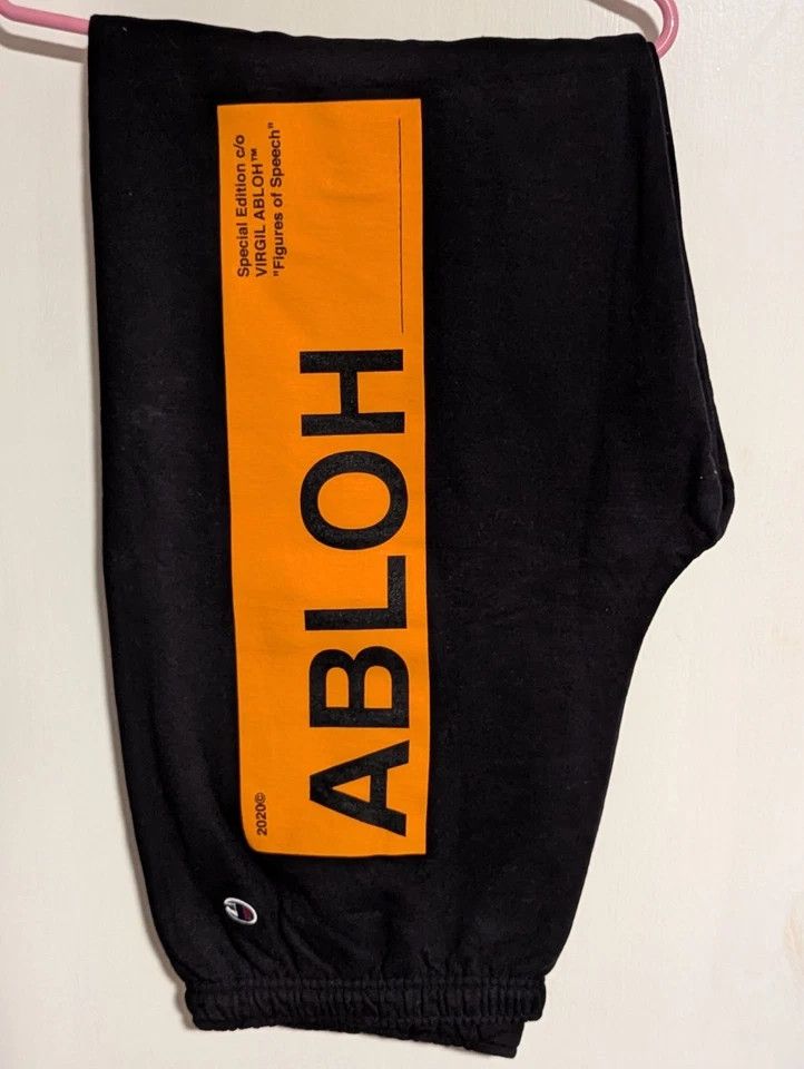 (B).Stroy Virgil Abloh X BSTROY x HIGH 2019 Sweatpants XXL RARE Size US 40 / EU 56 - 8 Thumbnail