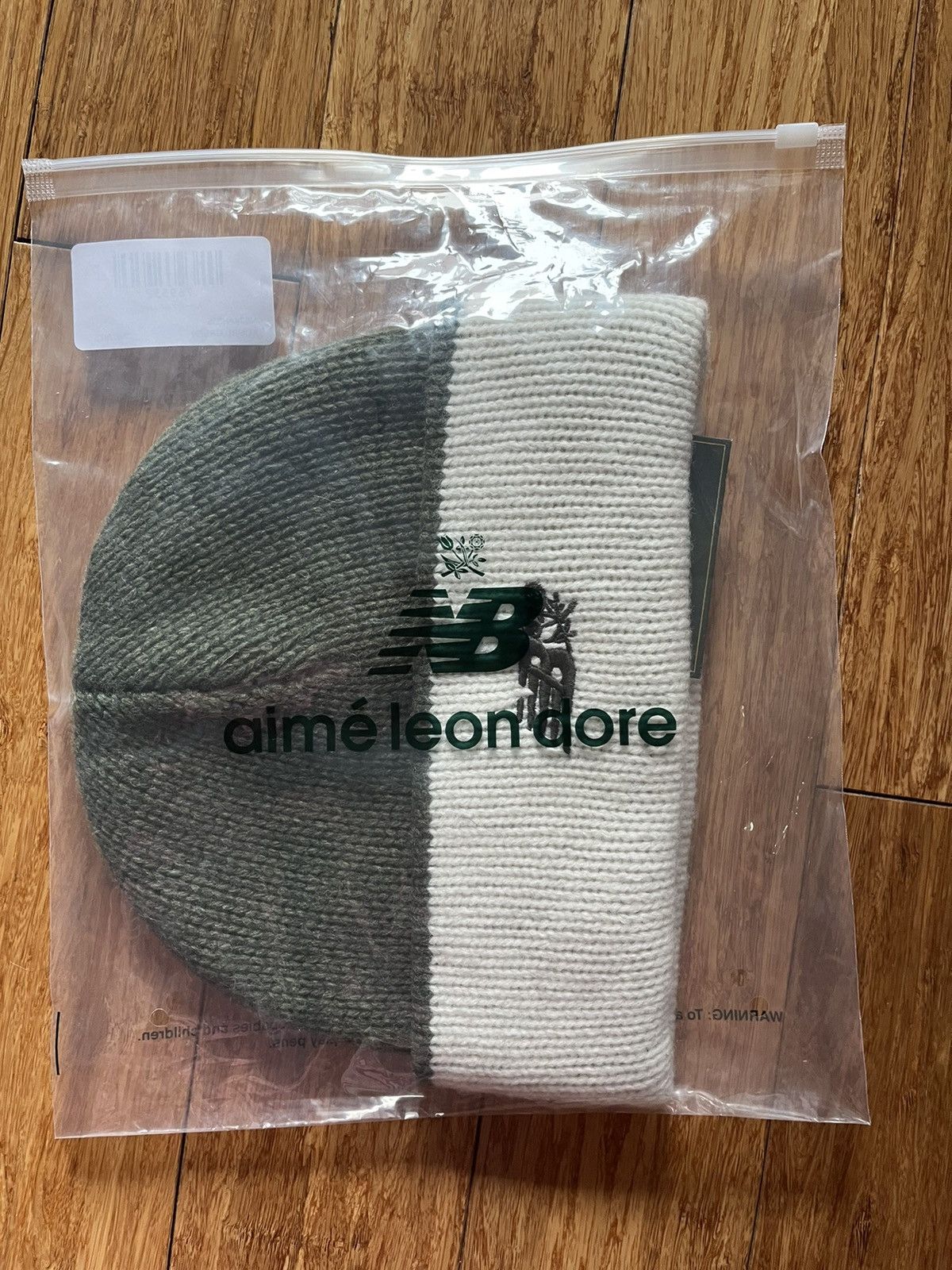 Aime Leon Dore × New Balance ALD / New Balance 997 Two Tone Wool Beanie Size ONE SIZE - 4 Thumbnail