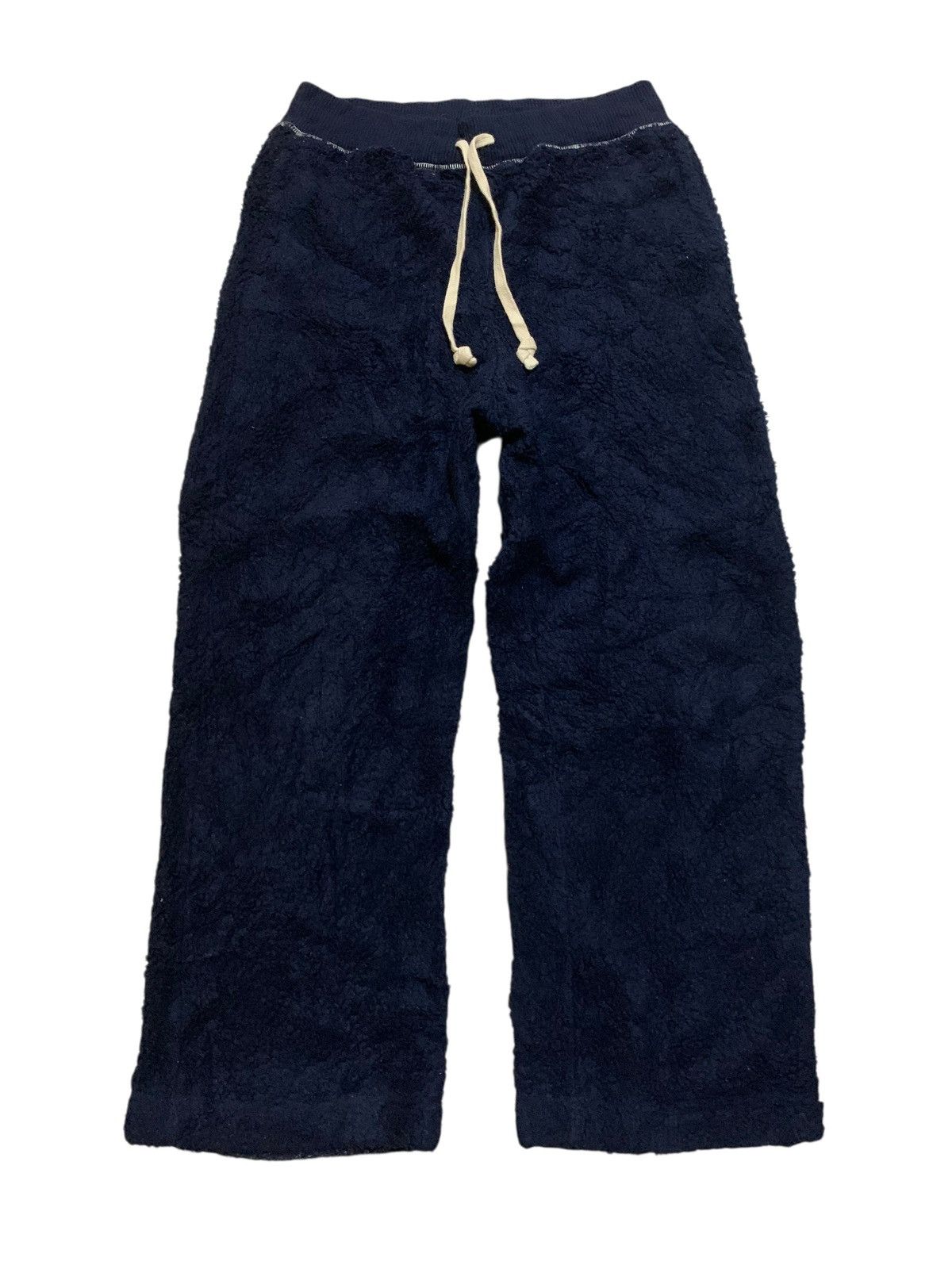 JW Anderson JW Anderson Fleece towel sweat pants dark navy Size US 32 / EU 48 - 1 Thumbnail