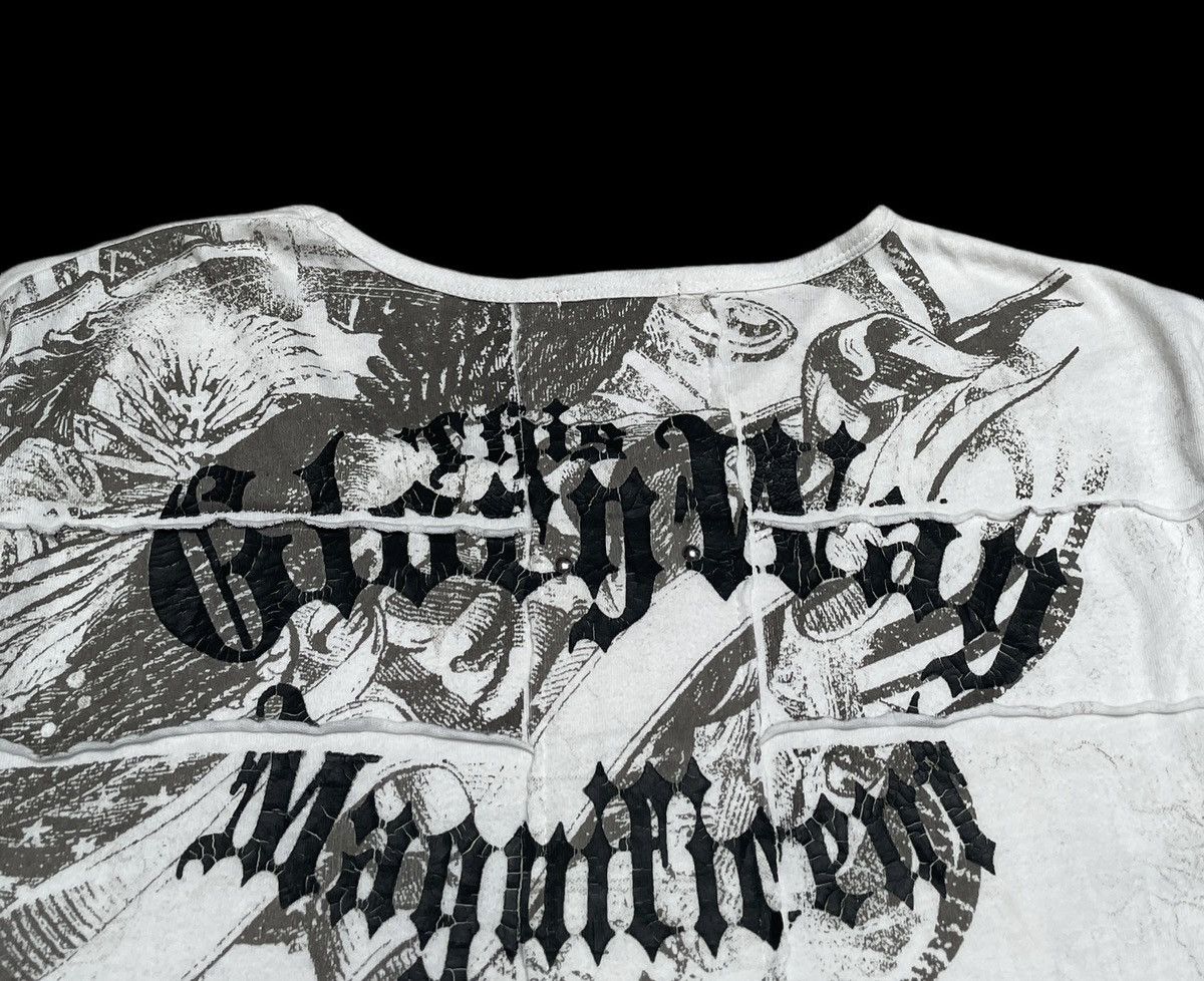 If Six Was Nine × In The Attic Rare Design Vintage Brand In The Attic Skull T-shirt 2000s Size US L / EU 52-54 / 3 - 4 Thumbnail