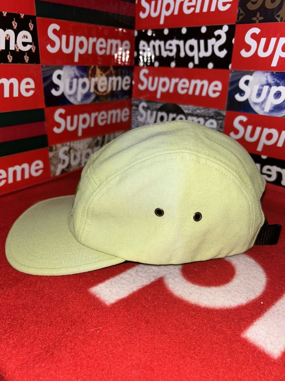 Supreme Supreme Washed Chino Twill Camp Cap Size ONE SIZE - 8 Thumbnail