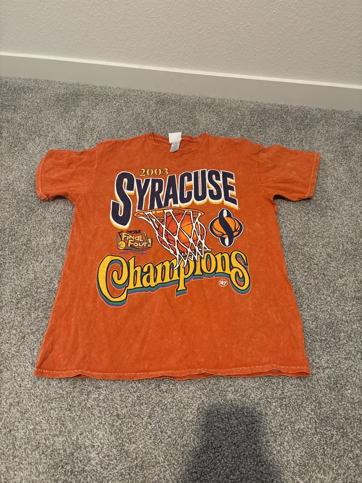 47 47 Brand Vintage Syracuse Tubular Tee Size Large Size US L / EU 52-54 / 3 - 1 Thumbnail