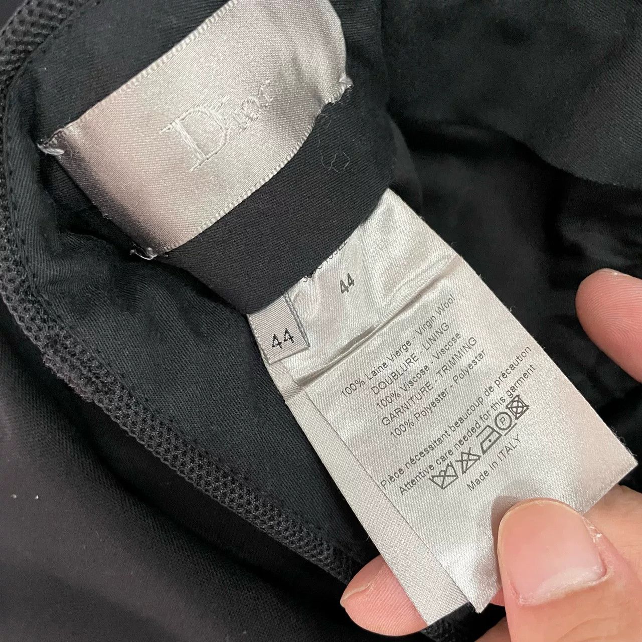 Dior Dior Black Trousers Size US 28 / EU 44 - 4 Thumbnail