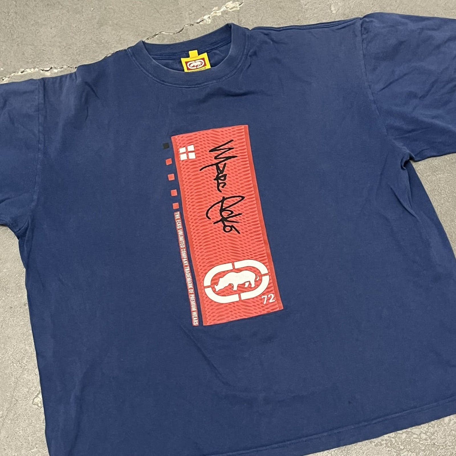 Vintage Vintage 2000’s Ecko Short Sleeve Graphic T-shirt Medium Size US M / EU 48-50 / 2 - 2 Thumbnail