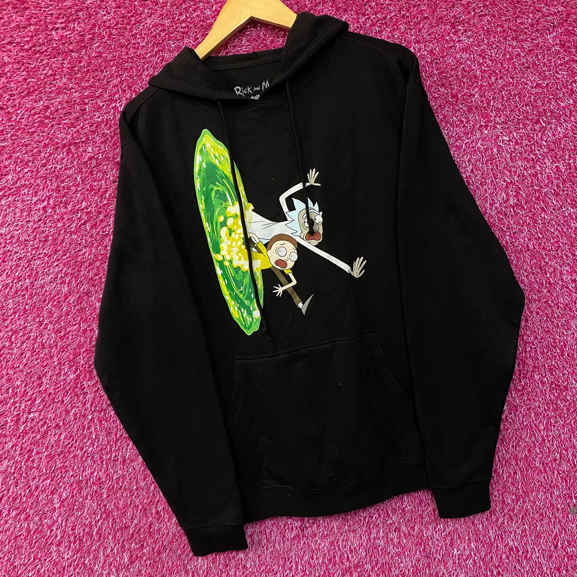 Ripple Junction Adult Swim Rick & Morty Animated Series Hoodie Medium Size US M / EU 48-50 / 2 - 3 Thumbnail