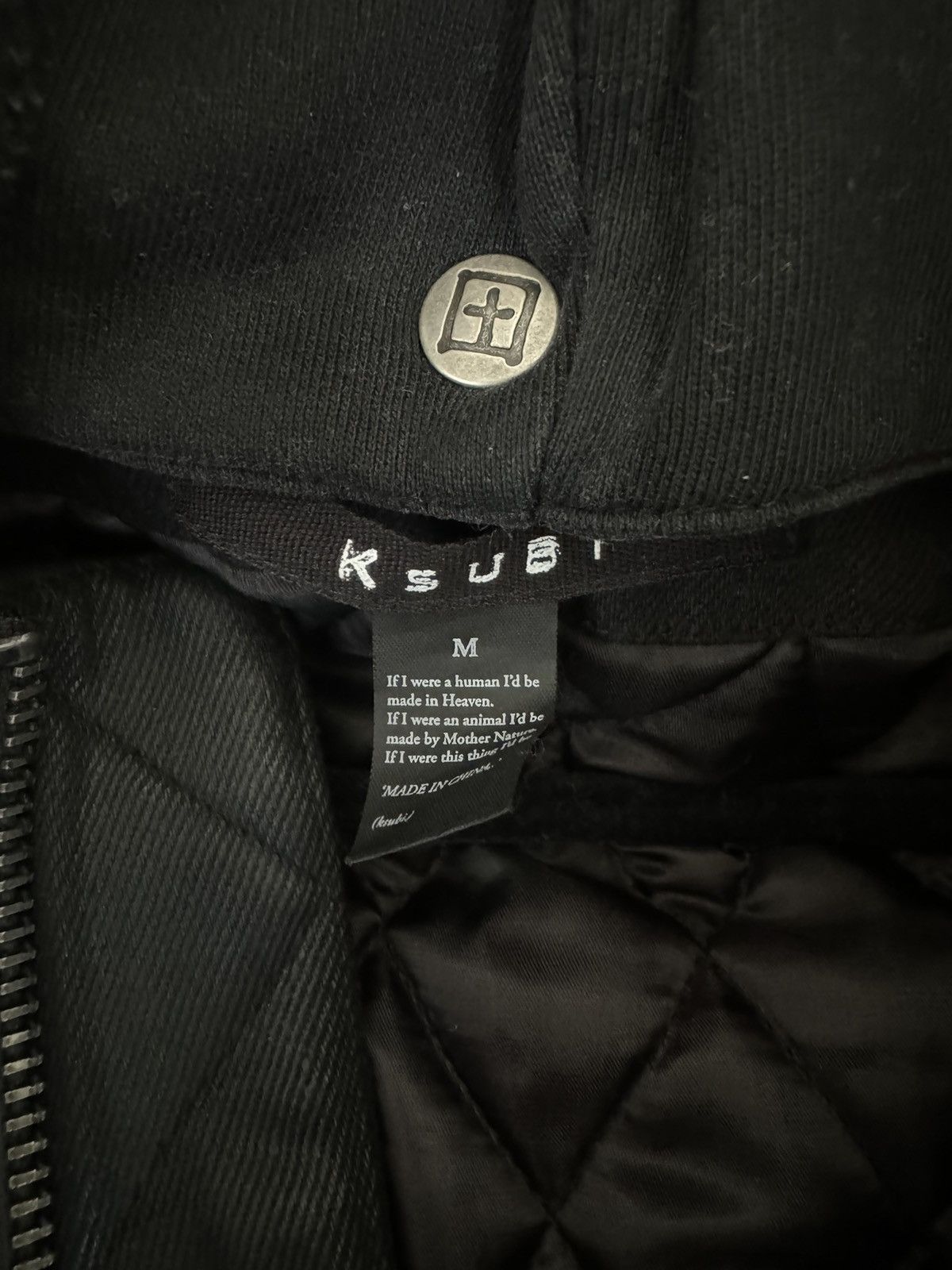 Ksubi Sin City Plated Waxed Jacket Black Size US M / EU 48-50 / 2 - 5 Thumbnail