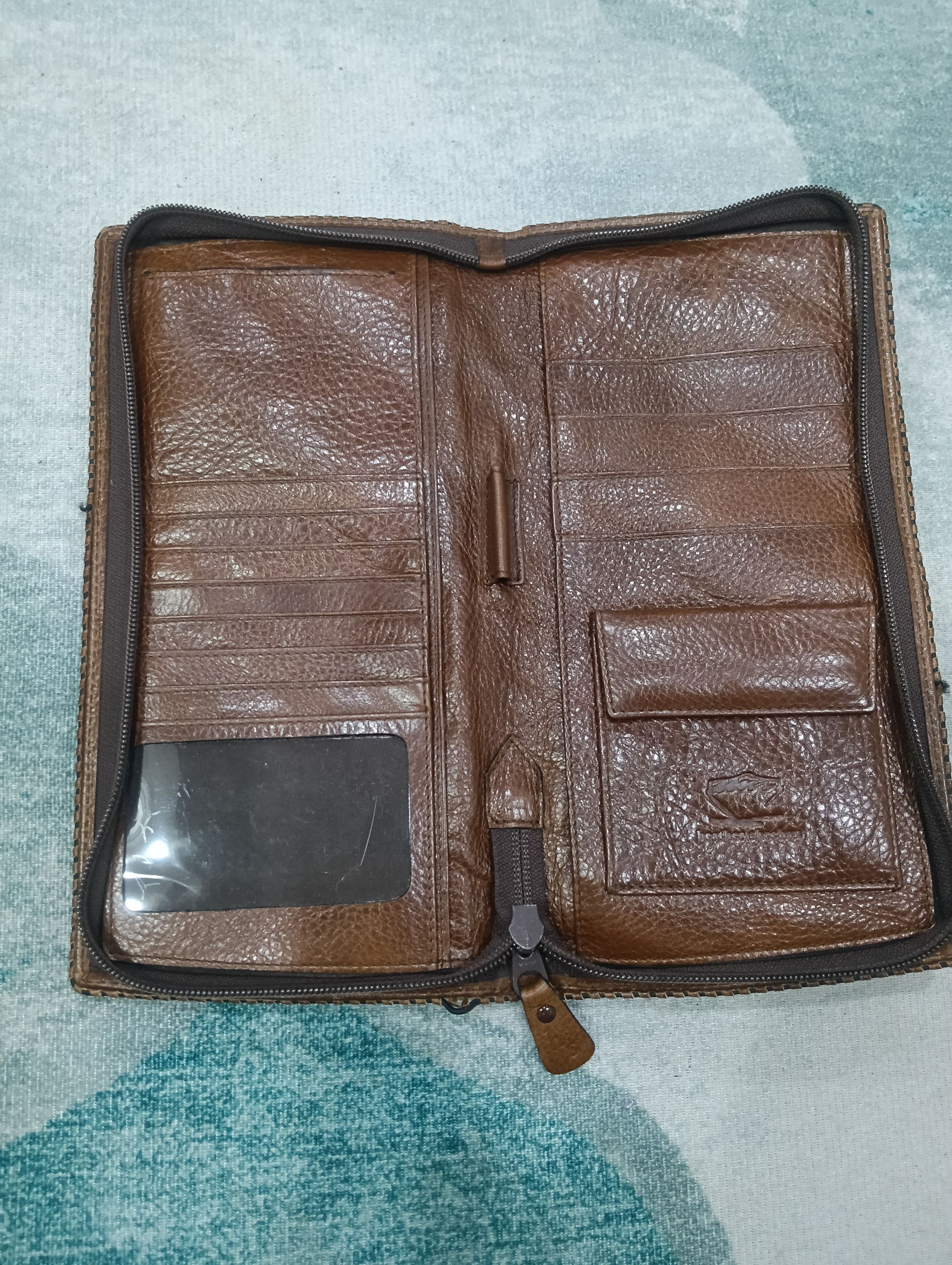 Designer × Leather Vintage Heather Sheehan Bag Like pouch Size ONE SIZE - 8 Thumbnail