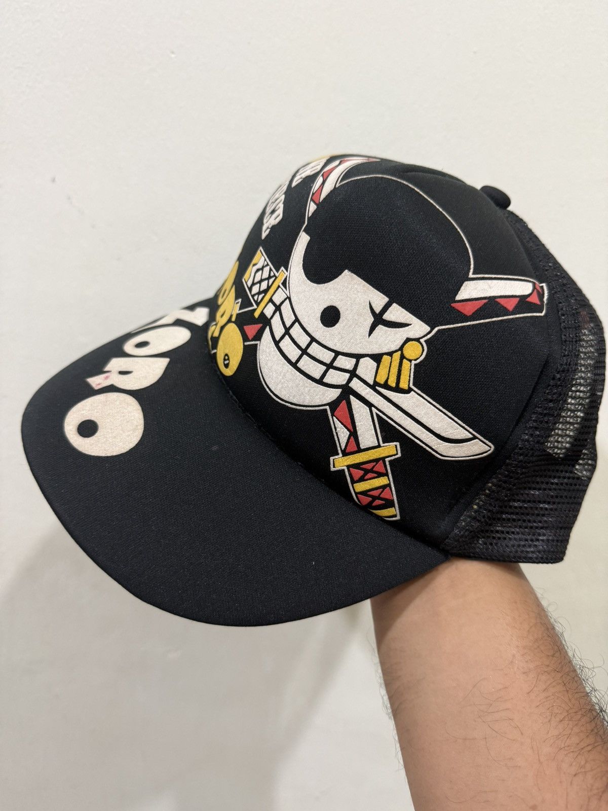 Japanese Brand VTG ZORO One Piece Trucked Hat Size ONE SIZE - 4 Thumbnail