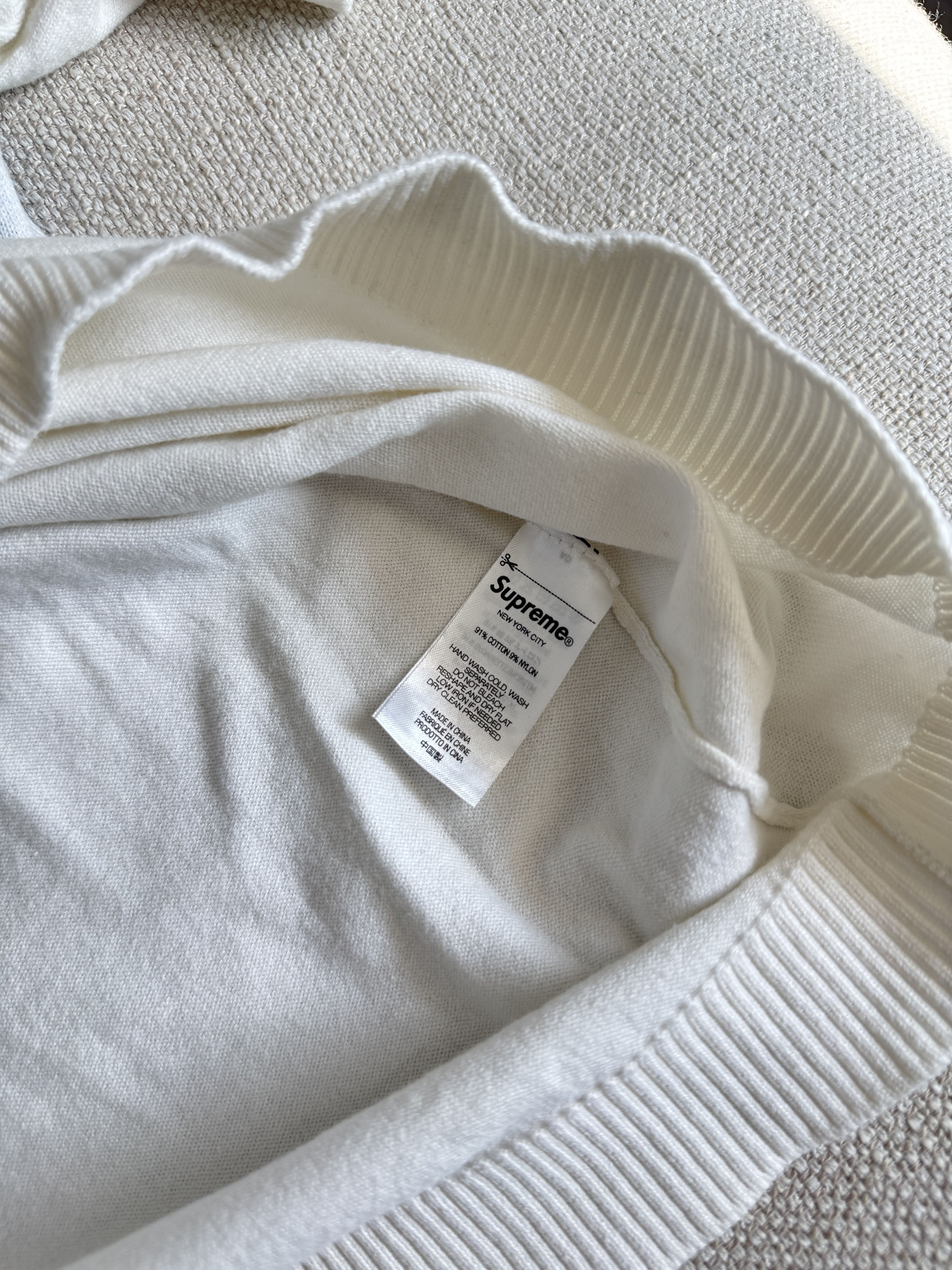 supreme Checkerboard Zip Polo ブルー Supreme Checkerboard Zip Polo (SS22) - $118