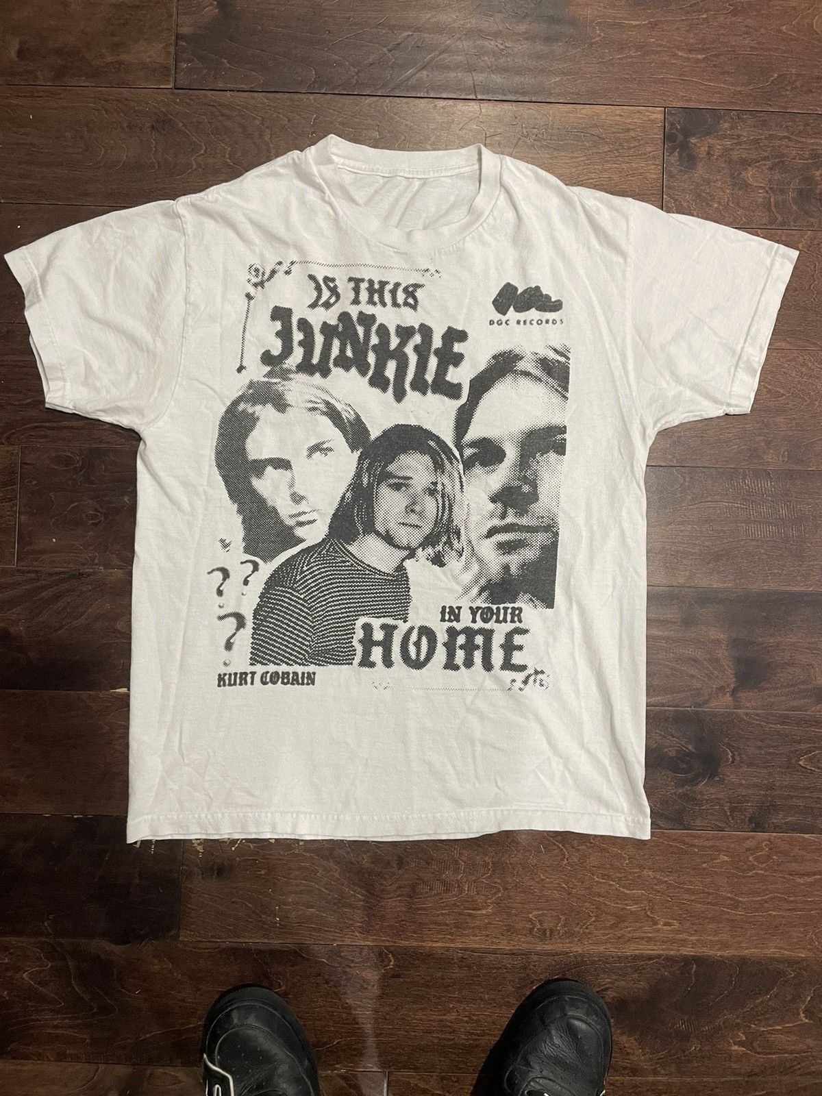 Band Tees × Vintage Kurt Cobain 90s Record Shirt Size US L / EU 52-54 / 3 - 1 Thumbnail