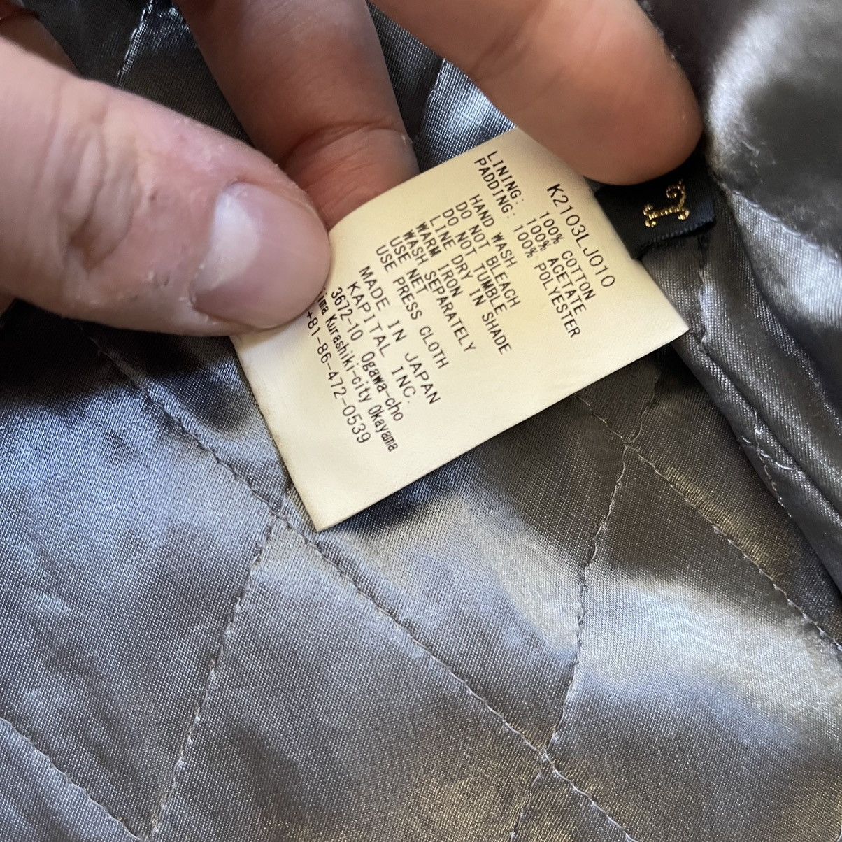 Kapital Kapital Quilted Samu Blouson - 8oz Washed Indigo Denim sz 3 Size US L / EU 52-54 / 3 - 6 Thumbnail