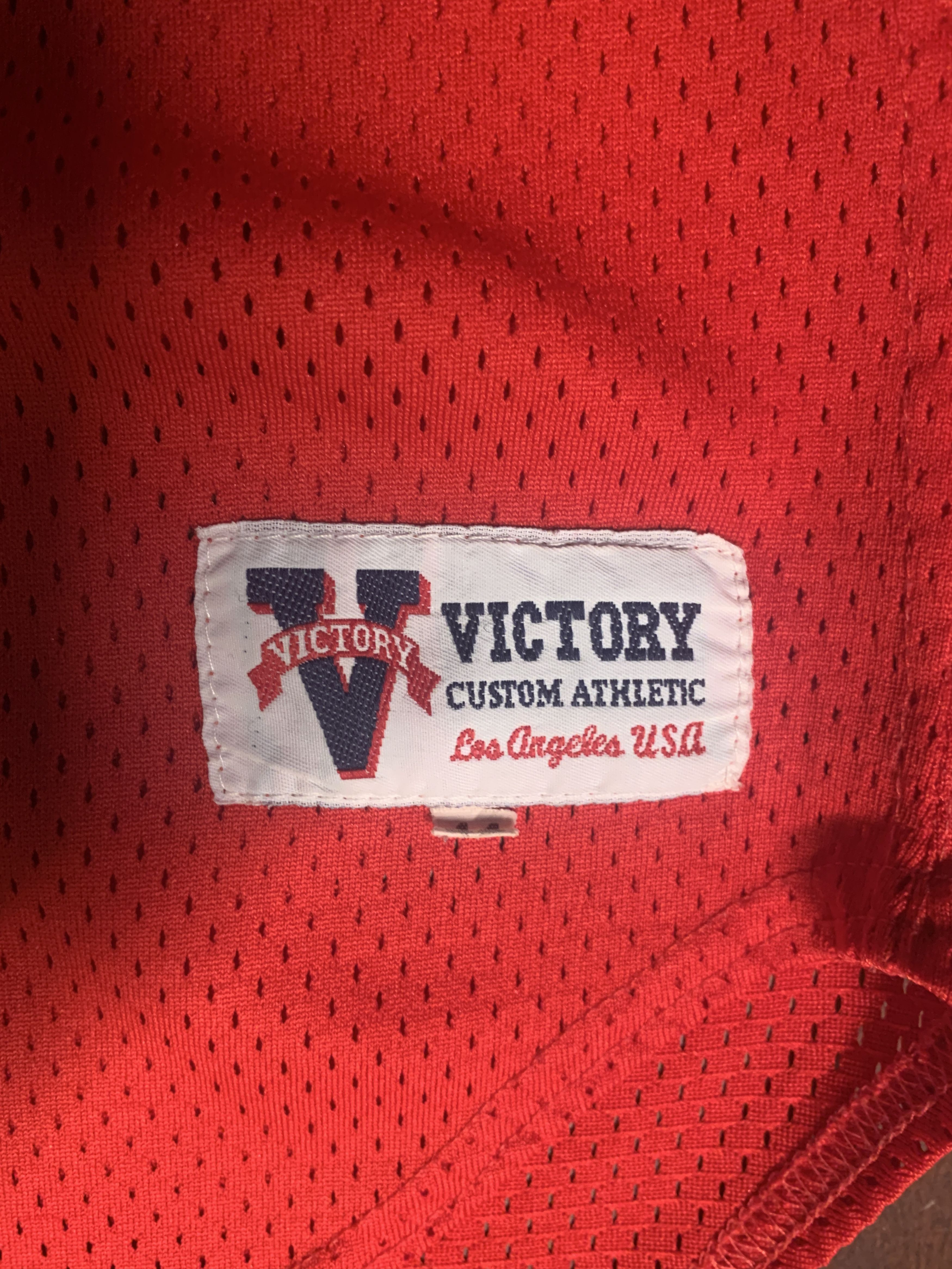 Victory Sportswear UNLV University Las Vegas Nevada Baseball Jersey 44 Large Size US L / EU 52-54 / 3 - 6 Thumbnail
