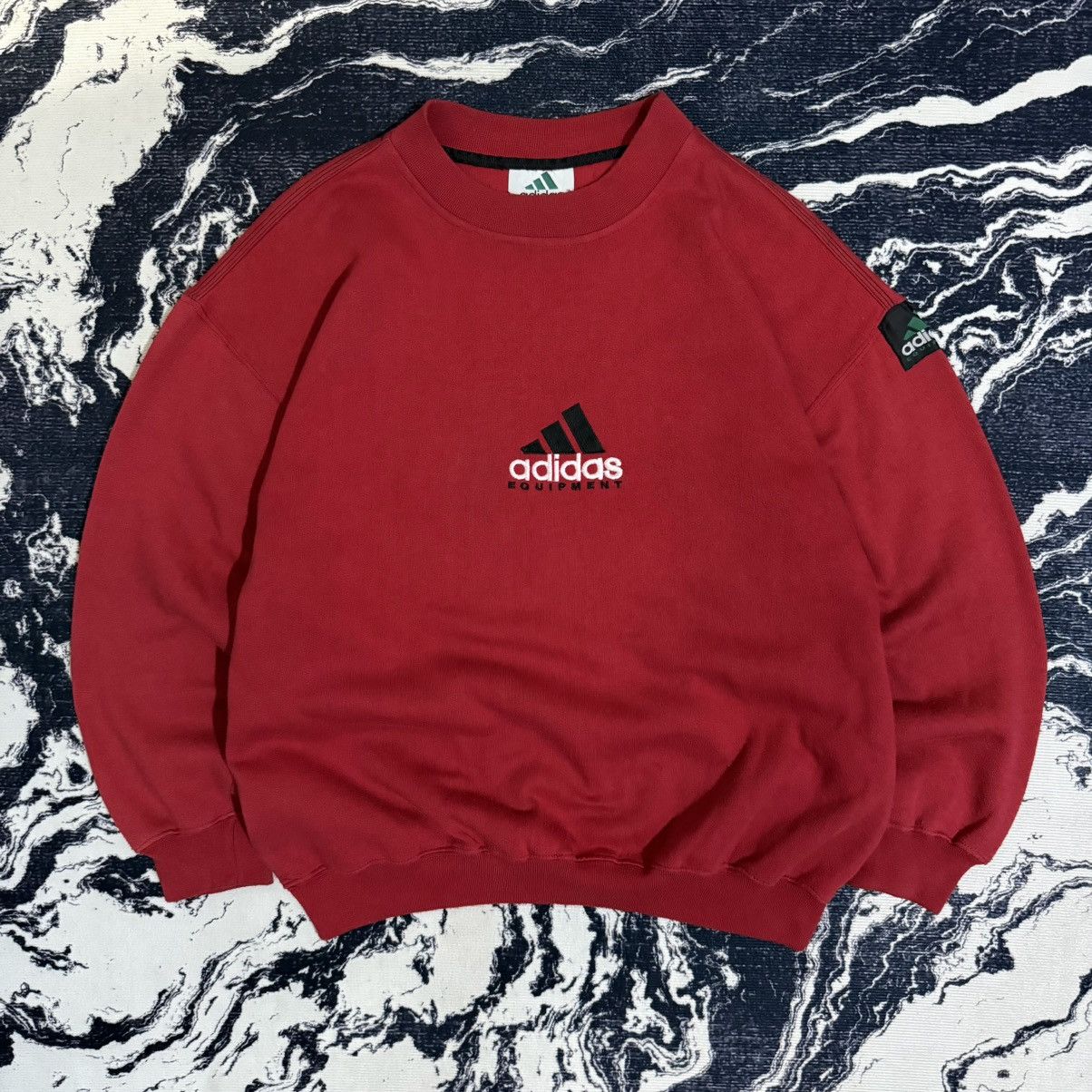 Vintage Vintage adidas equipment sweatshirt Size US M / EU 48-50 / 2 - 1 Thumbnail