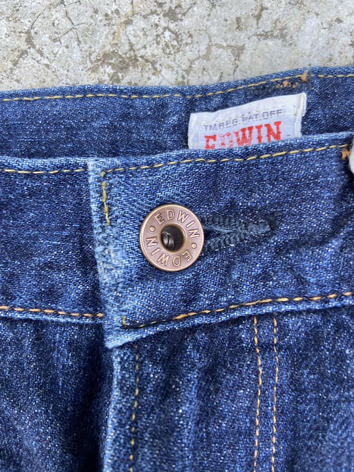 Beauty Beast 🔥 Vintage Edwin jeans Edwin 505 ZX selvedge Size US 31 - 5 Thumbnail
