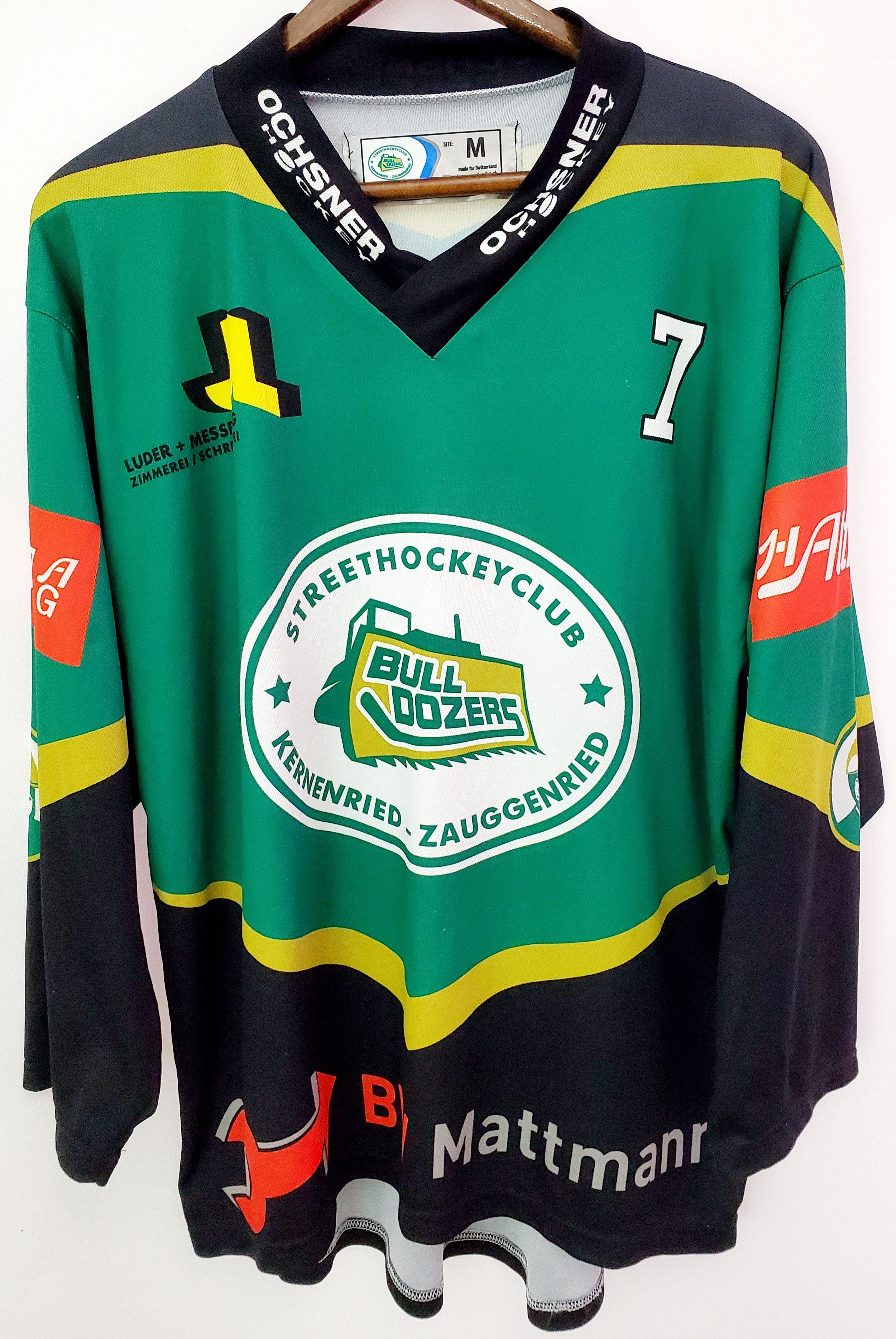 Vintage Street Hockey Club Bulldozers Switzerland Ochsner Jersey M Size US M / EU 48-50 / 2 - 1 Thumbnail