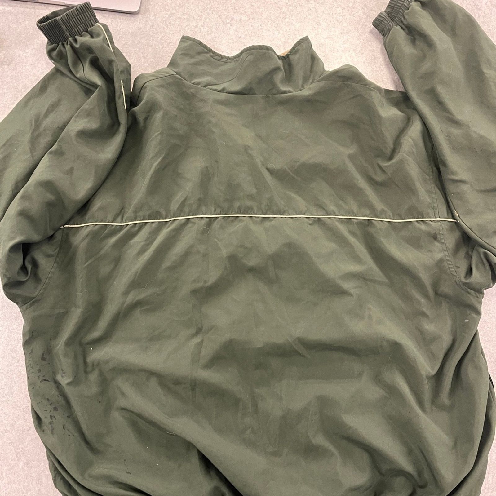 Nike Green wind breaker Size L / US 10 / IT 46 - 4 Thumbnail